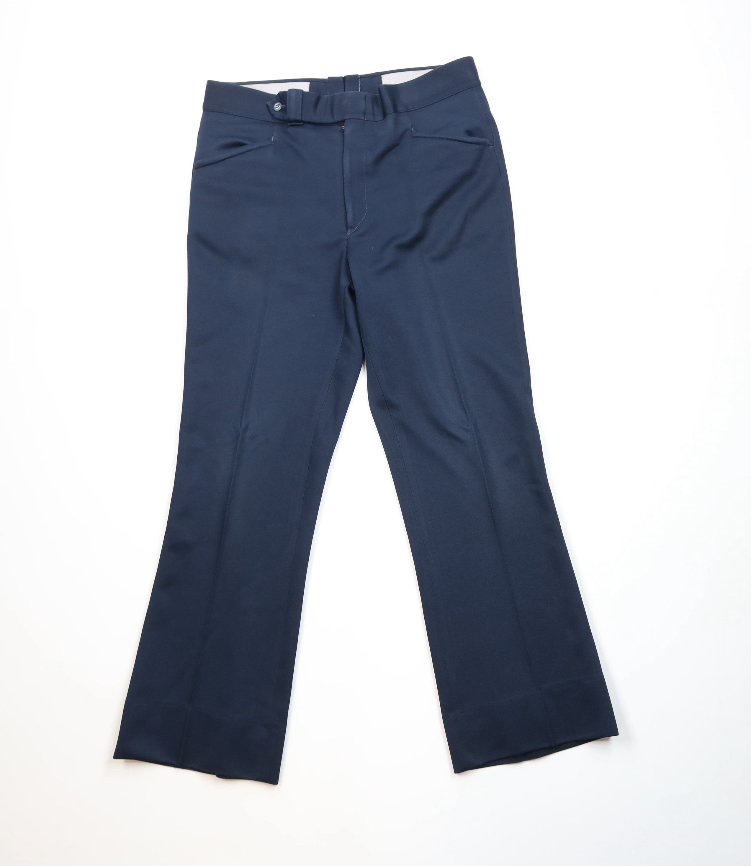 Vintage Vintage 70s Streetwear Knit Bell Bottoms Chino Pants USA Size US 36 / EU 52 - 1 Thumbnail