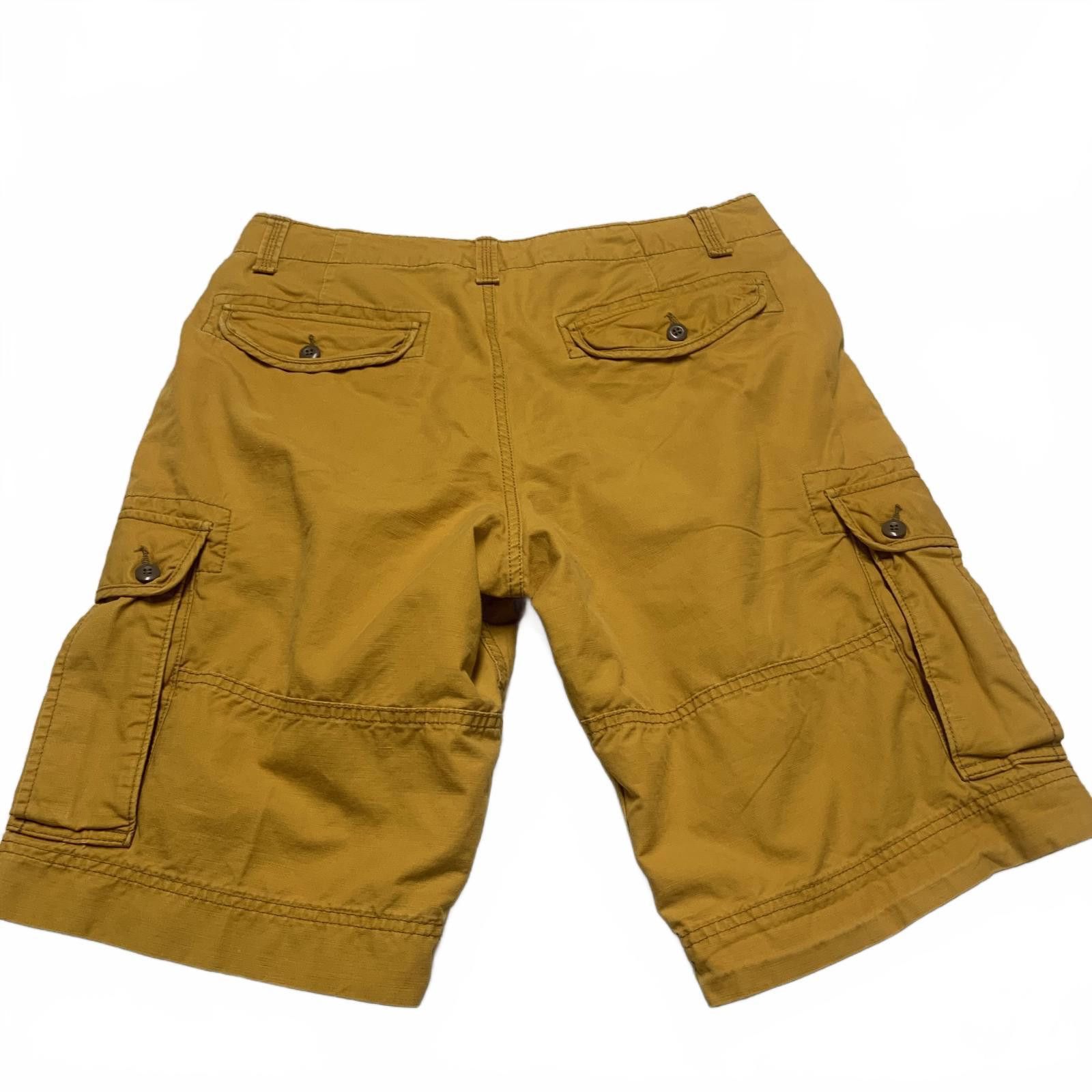Gap Gap Men's Sz 32 Yellow Cargo Shorts Casual Comfort W33 Gold Size US 32 / EU 48 - 2 Thumbnail