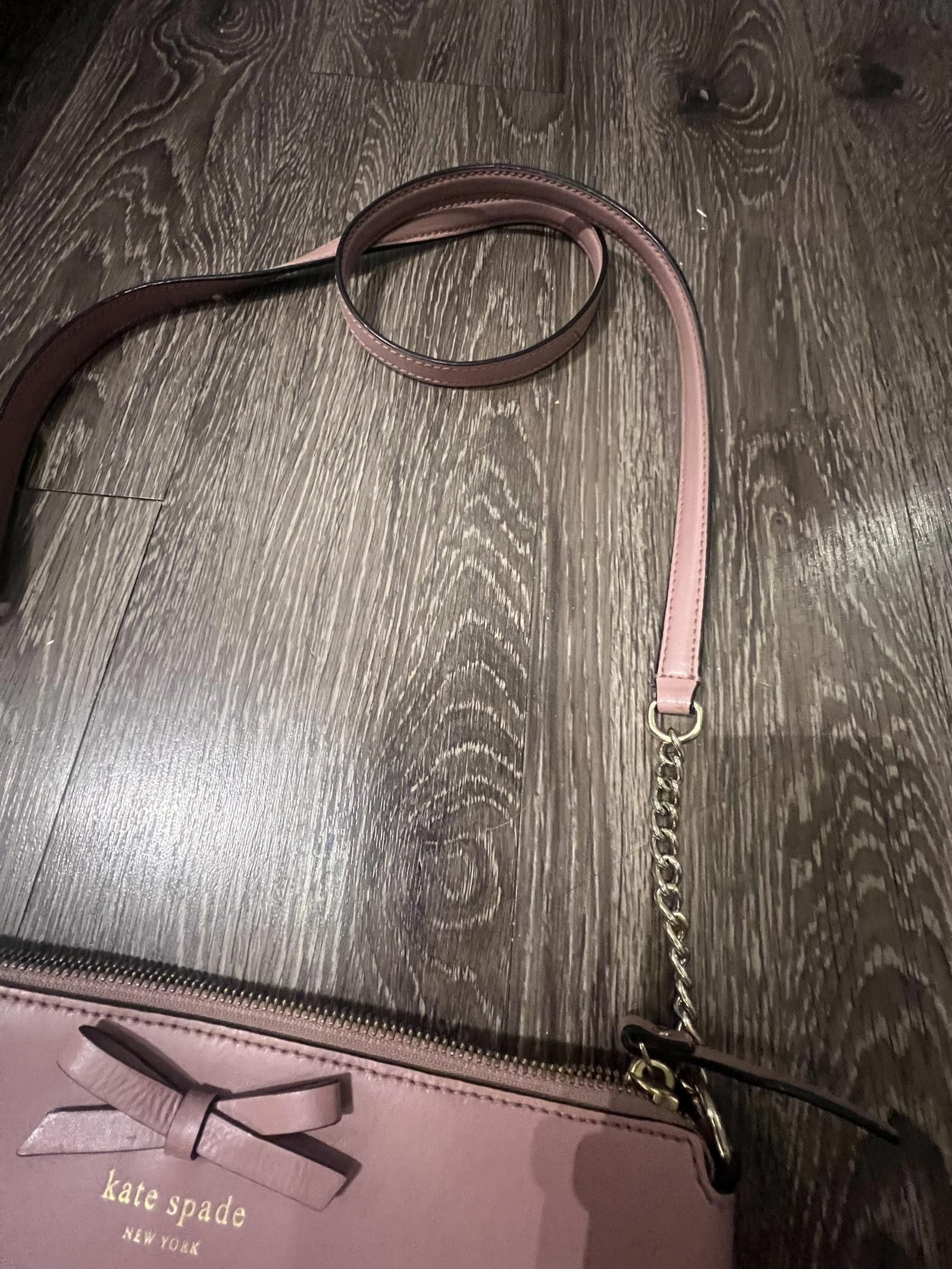 Designer Kate Spade Pink Mini Bow Crossbody Size ONE SIZE - 2 Thumbnail