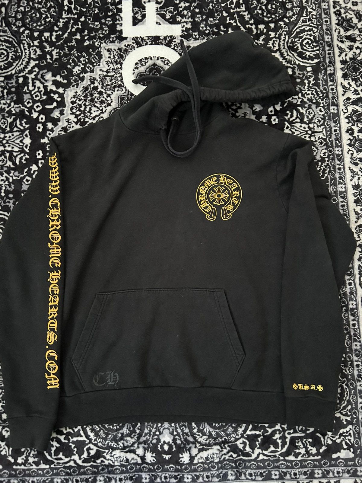 Chrome Hearts Chrome Hearts gold Online exclusive horseshoe hoodie CLEAN! Size US S / EU 44-46 / 1 - 1 Thumbnail