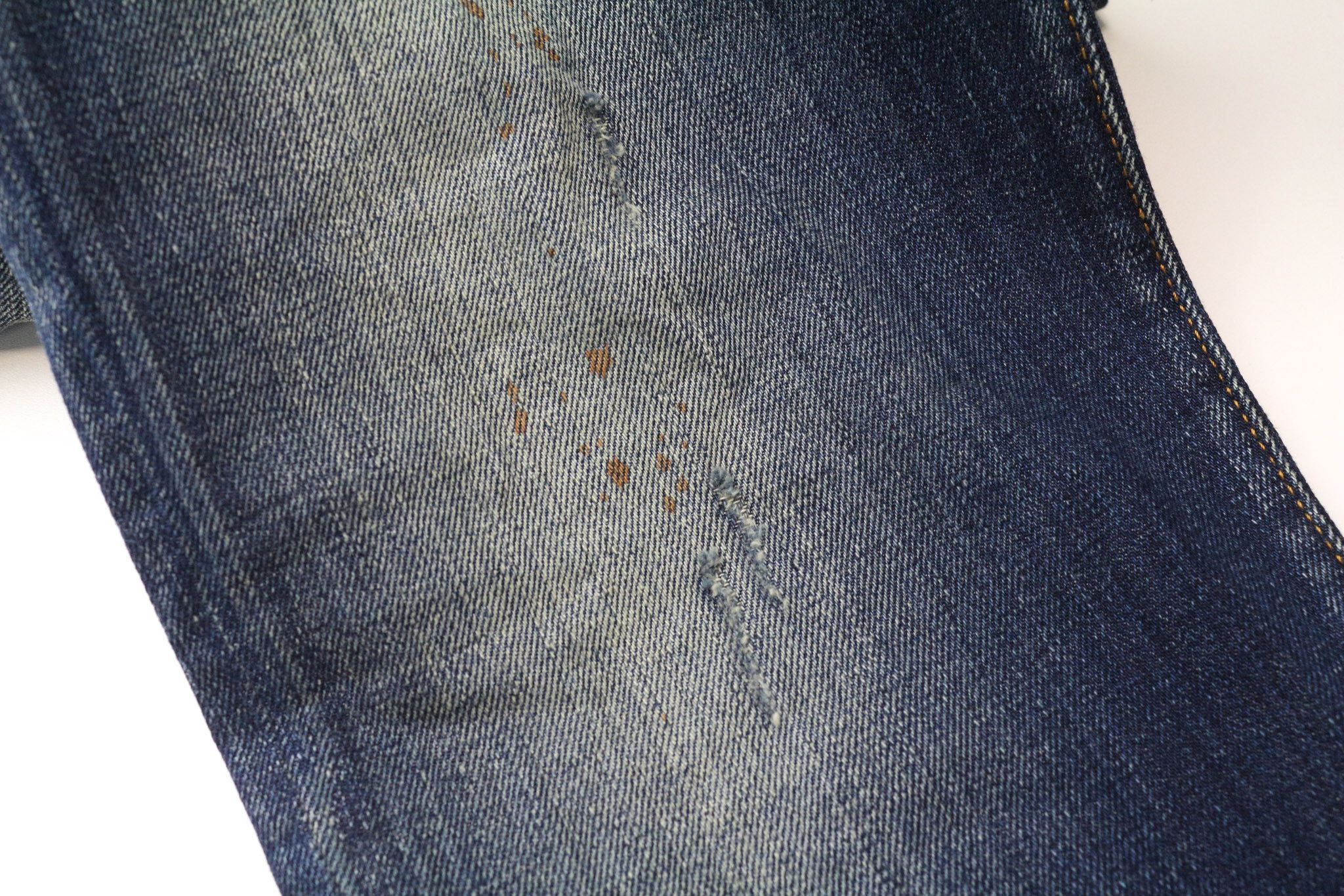 Takeshy Kurosawa TK 08 BART PATT W32 Blue Slim Distress Jeans 76025 Size US 32 / EU 48 - 10 Thumbnail