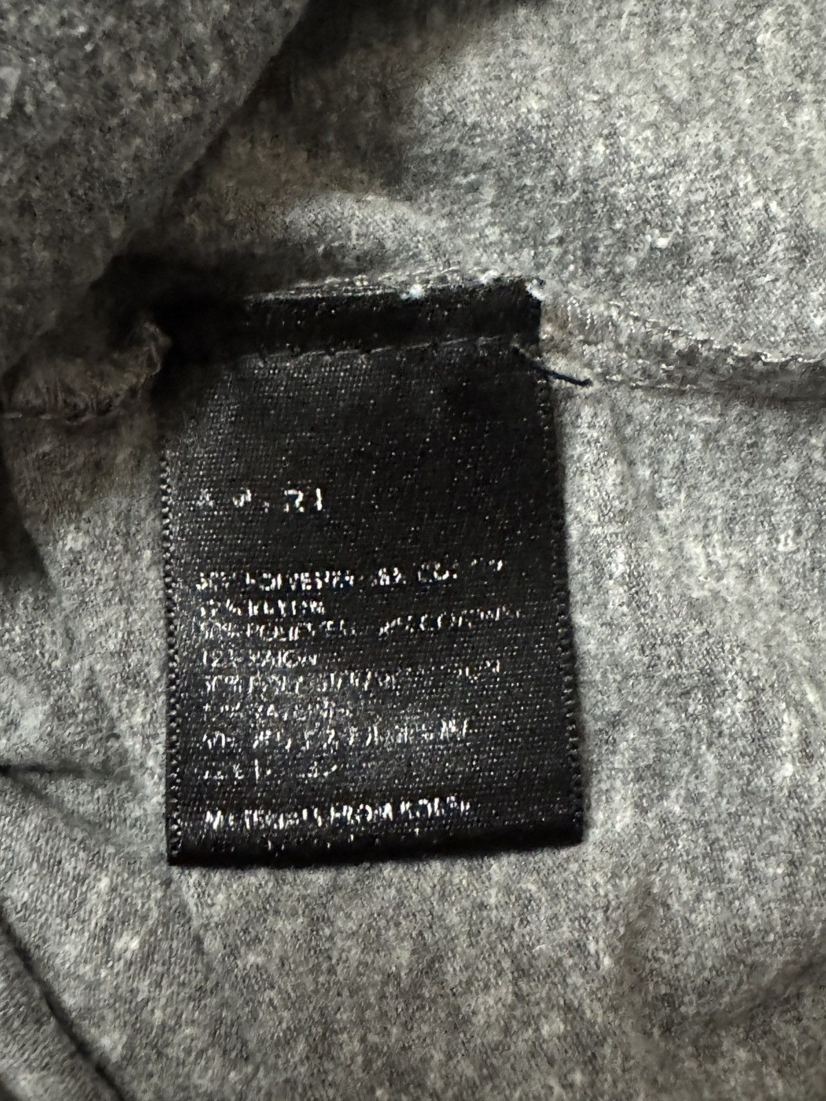 Amiri 💠Amiri💠 Logo tshirt grey OG 2016 (M) Size US M / EU 48-50 / 2 - 4 Thumbnail