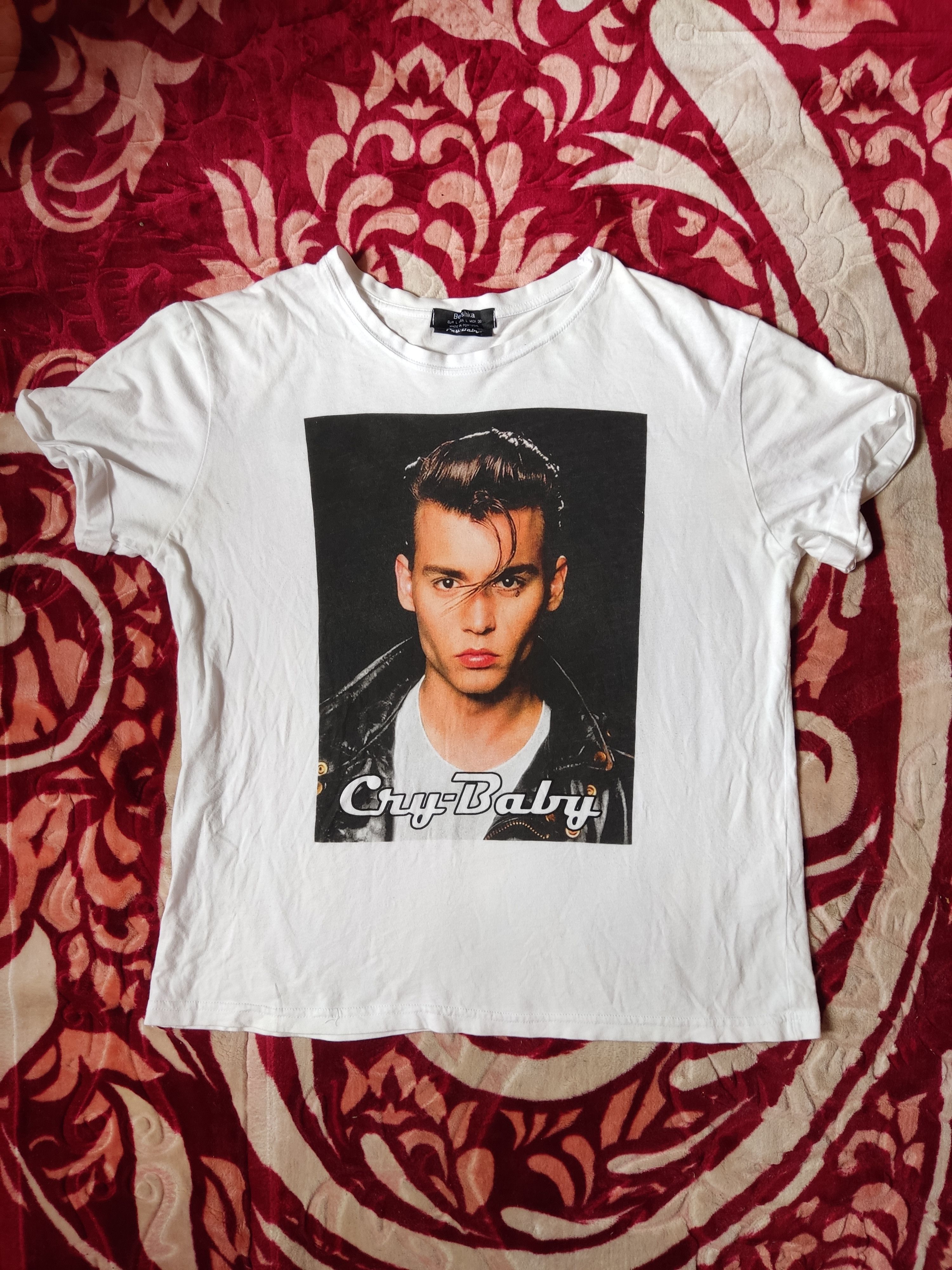 Bershka × Movie × Vintage Johnny Depp Cry Baby FULL Print | Grailed