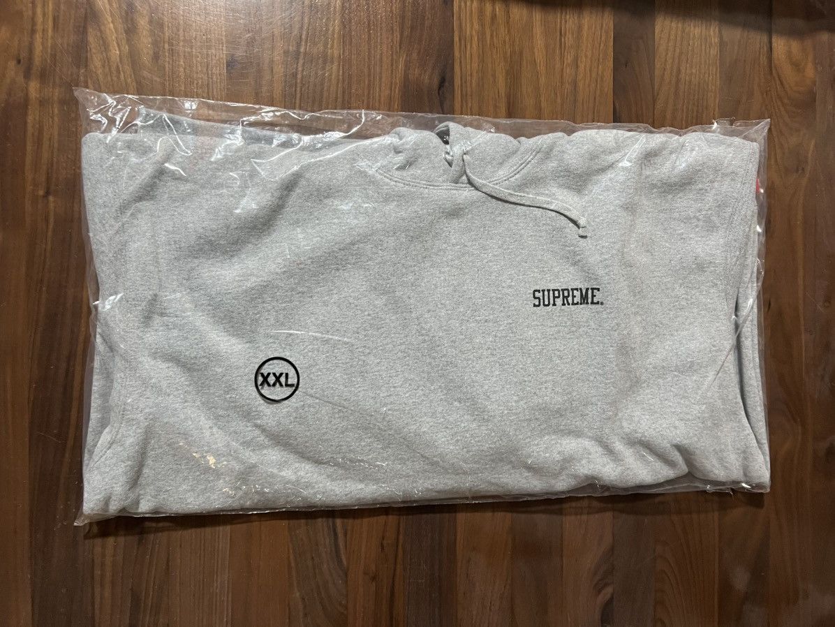 Supreme Supreme Heather Grey ANARCHY Hooded Sweatshirt Hoodie XXL Size US XXL / EU 58 / 5 - 4 Thumbnail