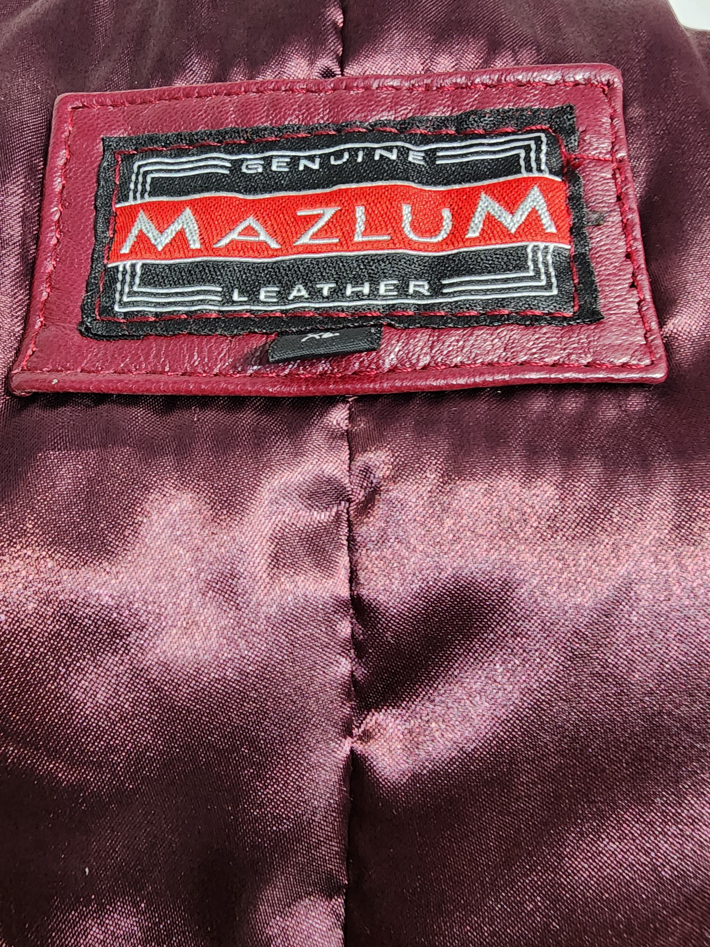 Genuine Leather Burgundy Leather Raincoat: Women's Long Leather Jacket Size M / US 6-8 / IT 42-44 - 8 Thumbnail