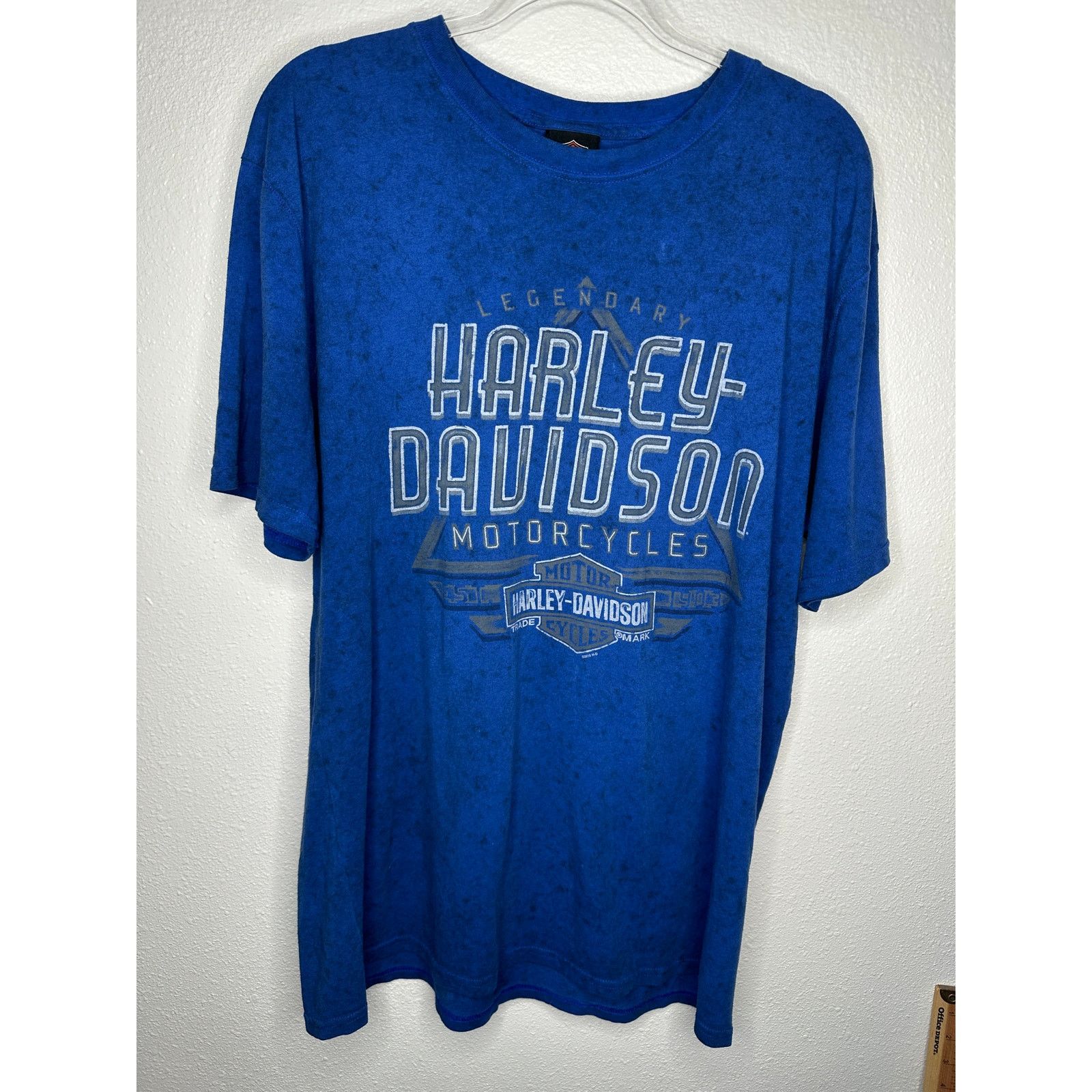 Harley Davidson Harley-Davidson Savannah GA Tee Men’s L Blue Biker Shirt Size US L / EU 52-54 / 3 - 3 Thumbnail