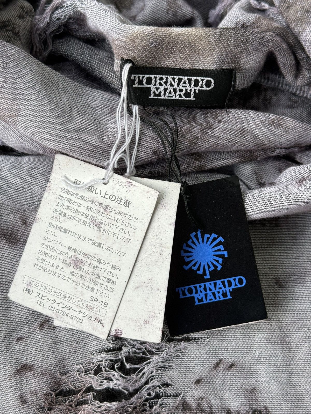 Tornado Mart Tornado Mart Japan Distressed Turtle Neck Longsleeve Size US M / EU 48-50 / 2 - 2 Thumbnail