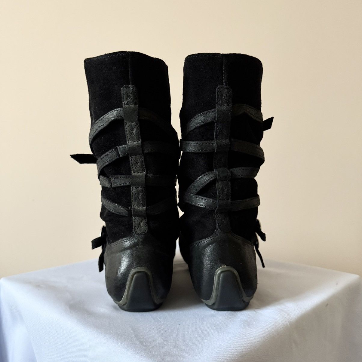 Dirk Bikkembergs Punk Kickers Straps Boxing Biker Boots Bikkembergs Ash Vibe Size US 8 / IT 38 - 8 Thumbnail