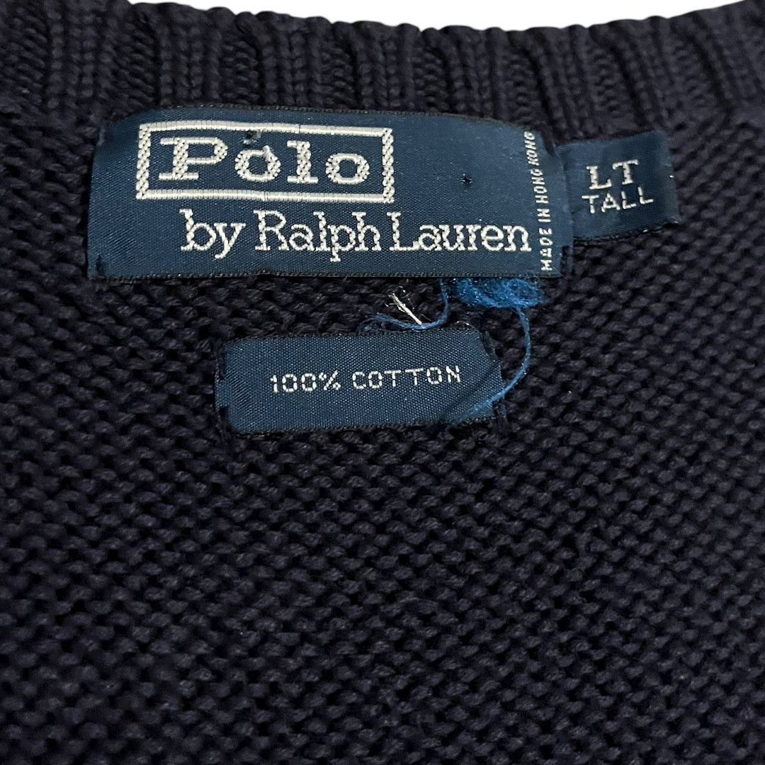 Polo Ralph Lauren VINTAGE Polo Ralph Lauren Golf Knit Vest LARGE TALL Size US L / EU 52-54 / 3 - 3 Thumbnail