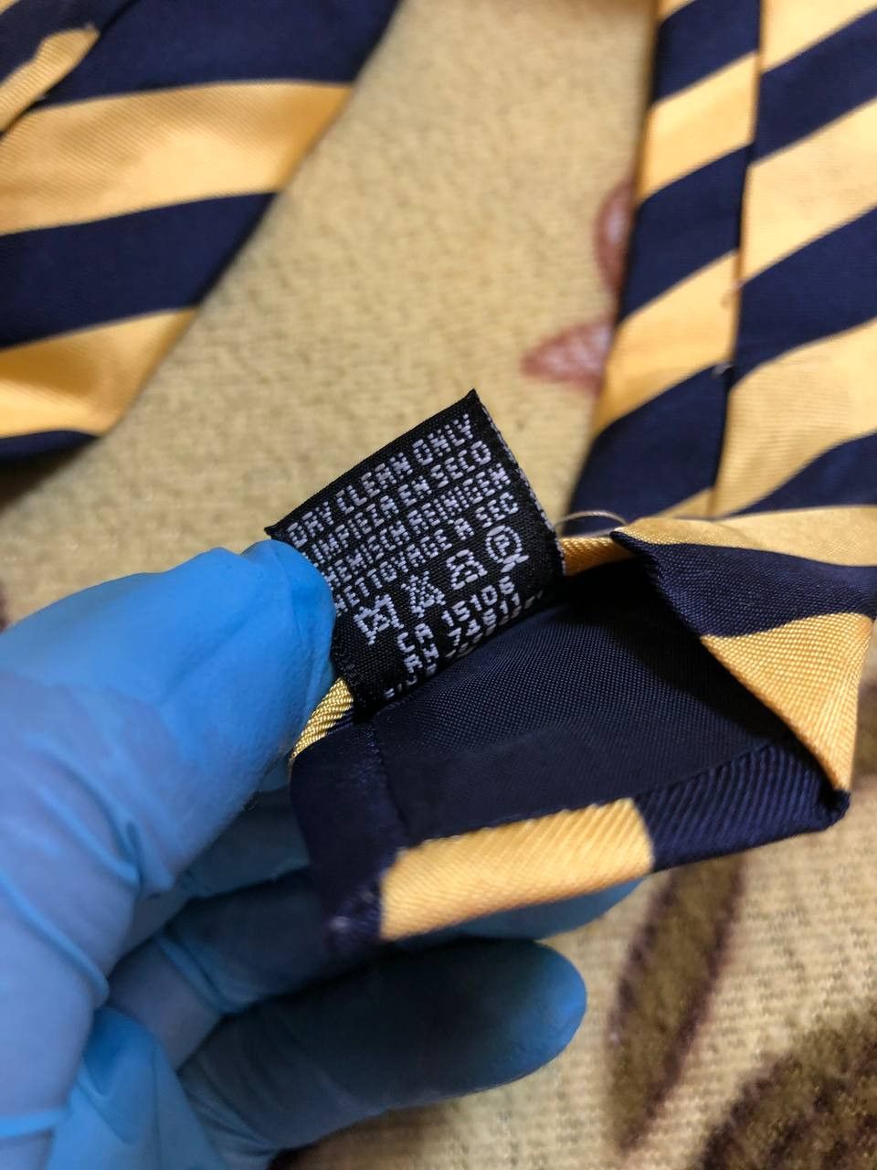 Vintage Vintage Men's Neck Tie Frangi SILK Size ONE SIZE - 3 Thumbnail