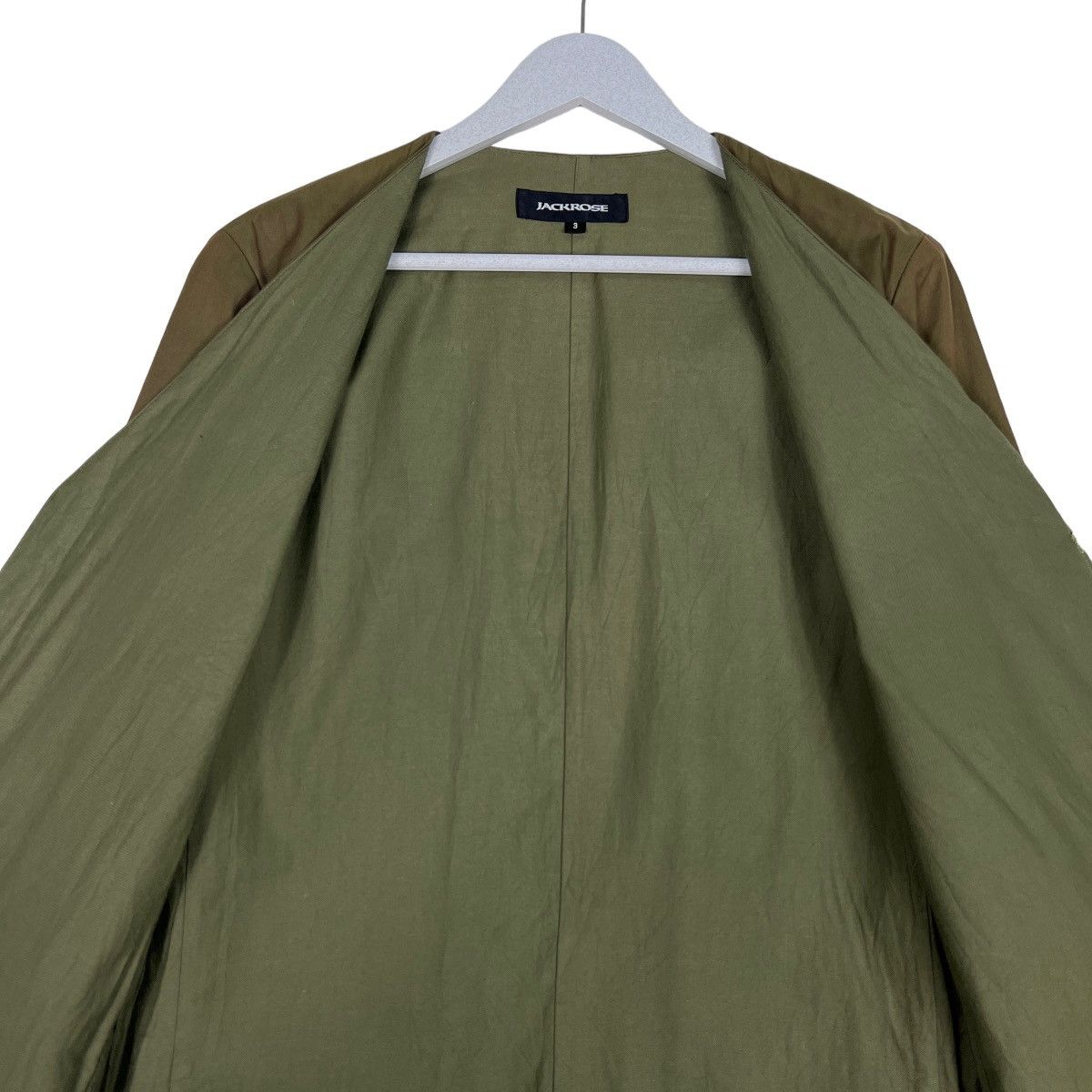 JACKROSE 🔥 JACK ROSE VNECK CARDIGAN KHAKIS JACKET Size US M / EU 48-50 / 2 - 13 Thumbnail
