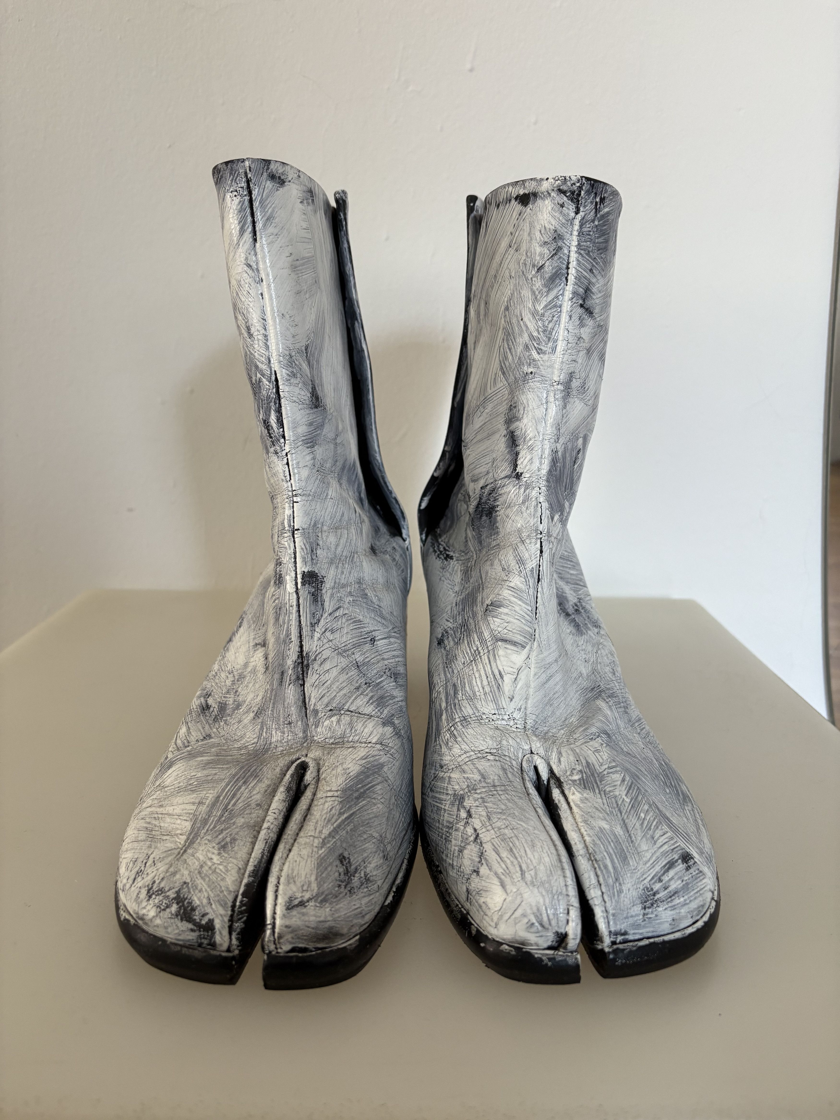 Maison Margiela Painted Tabi Boots | Grailed