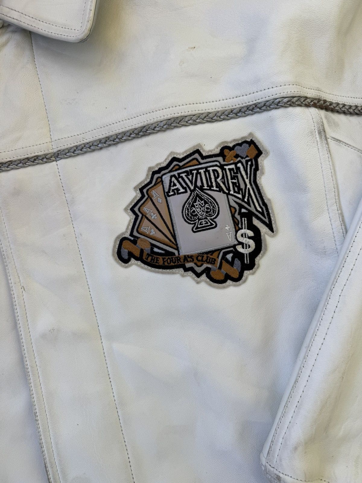 Avirex 🔥90's Avirex King Casino leather jacket Size US XXL / EU 58 / 5 - 6 Thumbnail