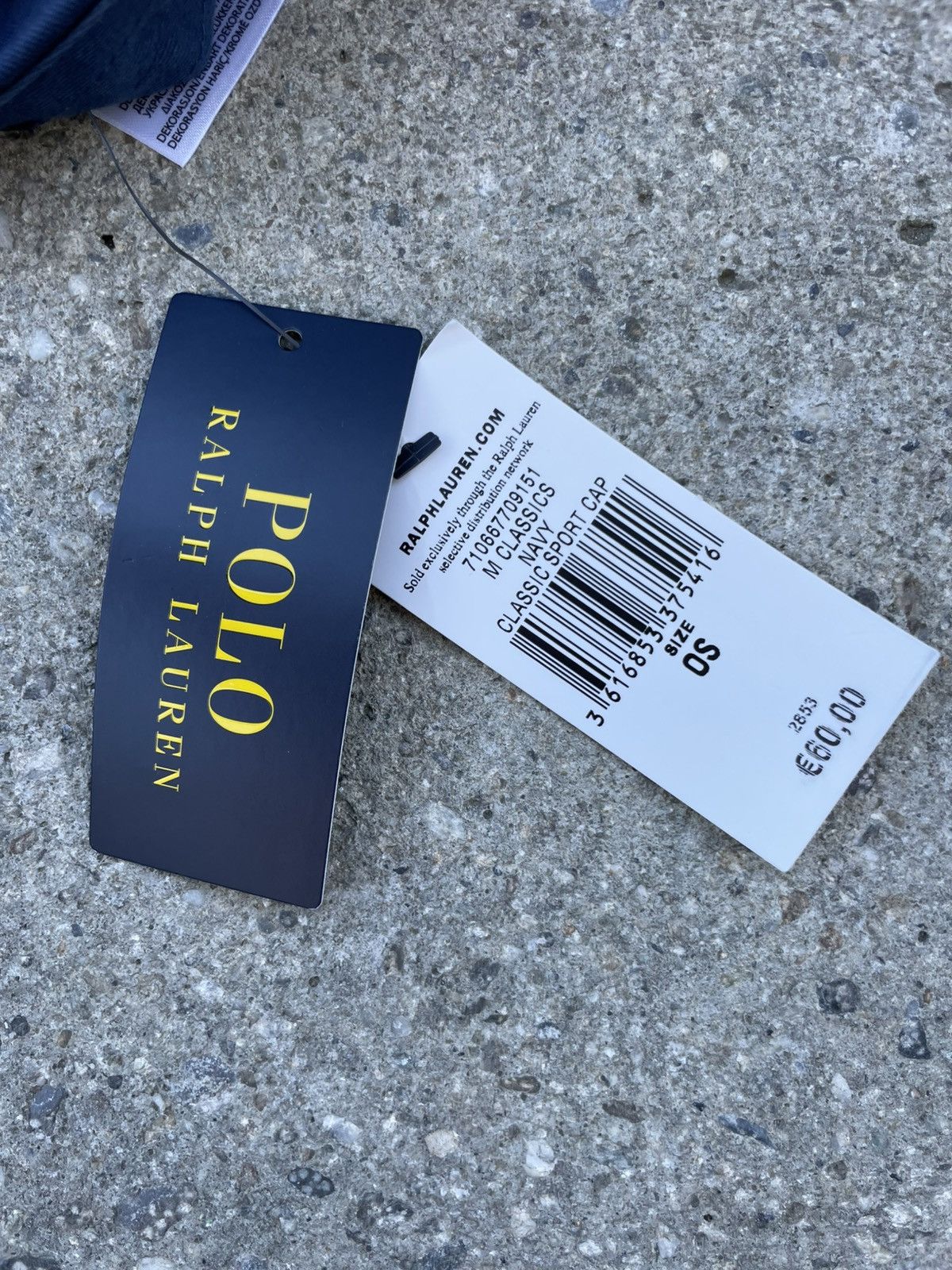 Polo Ralph Lauren Polo Ralph Lauren Hat Cap Luxury Menswear Blue One S. Size Size ONE SIZE - 7 Thumbnail