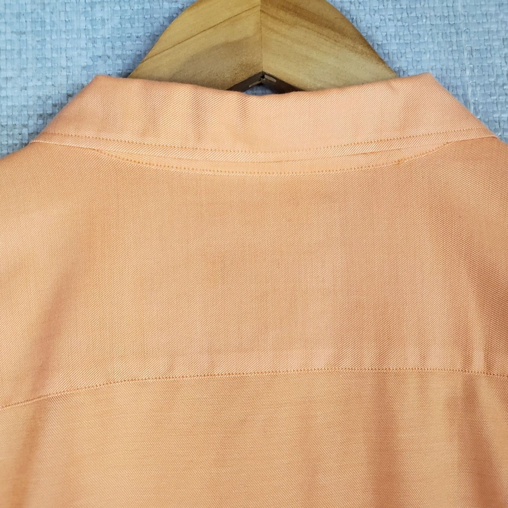 Polo Ralph Lauren VTG Polo Ralph Lauren Artist Workshirt Long Sleeve Button-Up Men's XL Orange Cotton Poplin Lightweight Casual, Vintage Polo Ralph Lauren Shirt Size US XL / EU 56 / 4 - 7 Thumbnail