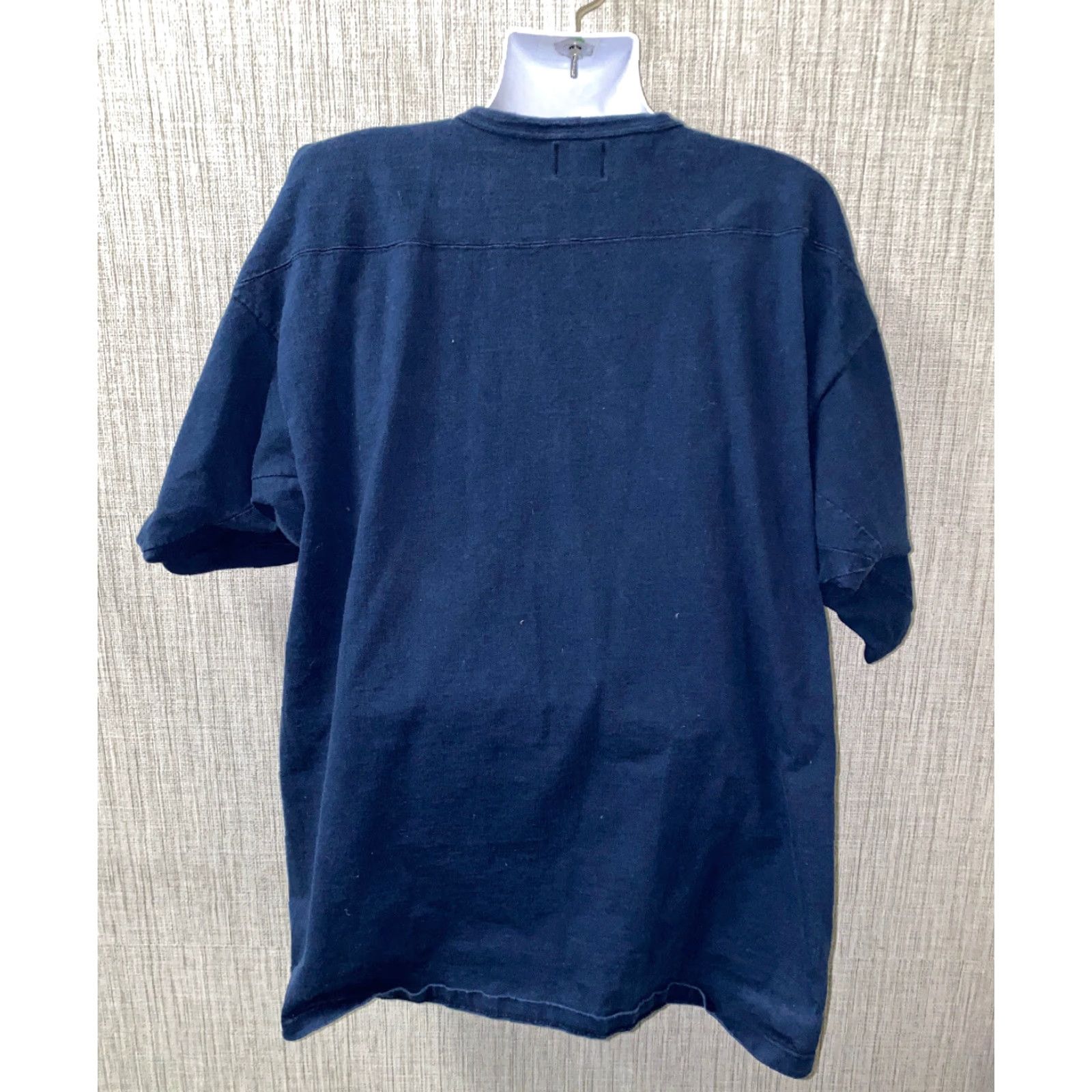 Vintage VINTAGE Galt Sand Mens T-Shirt Navy Blue Short Sleeve XL Cotton Illinois Thick Shirt Size US XL / EU 56 / 4 - 4 Thumbnail