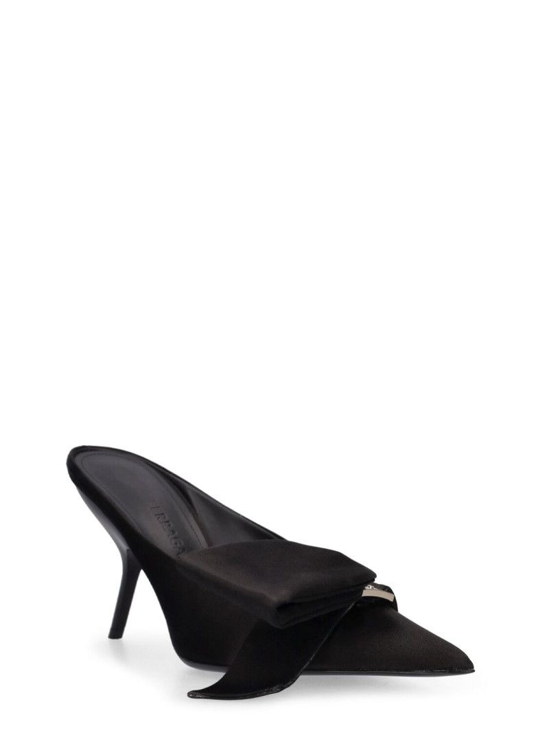 Salvatore Ferragamo o1y0426 Mules in Black Size US 8 / IT 38 - 2 Thumbnail