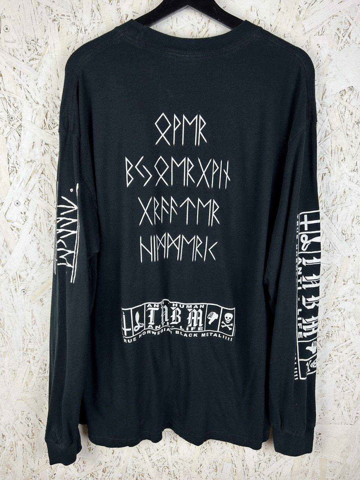 Band Tees 00s Taake Over Bjoergvin Graater Himmerik 2005 Long Sleeve Size US XL / EU 56 / 4 - 5 Thumbnail
