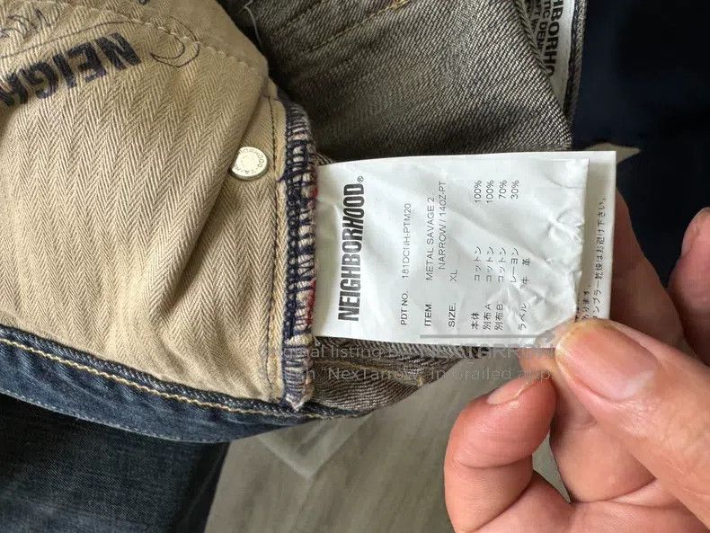 Neighborhood Neighborhood size XL Patch Sailor Denim. XL Rare Big Size. Size US 27 - 4 Thumbnail