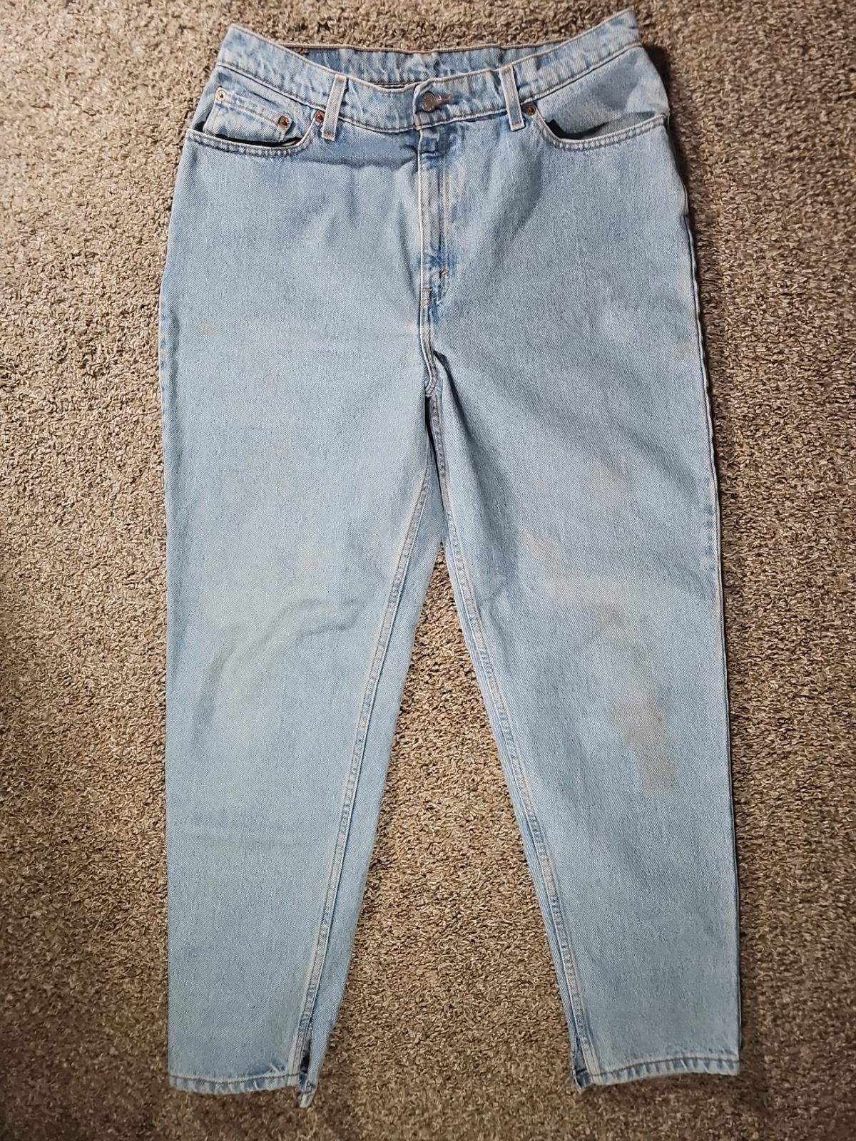 Levi's Levis 550 Relaxed Fit Tapered Leg Blue Jeans Size 38" / US 16 / IT 52 - 1 Thumbnail
