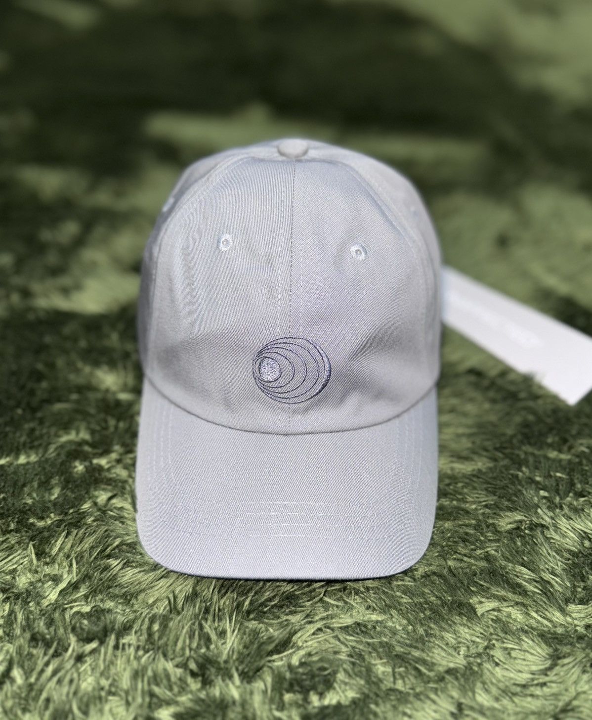 EASTLOGUE × Japanese Brand [M] unaffected symbol embroidery logo string cap gray Size ONE SIZE - 1 Thumbnail