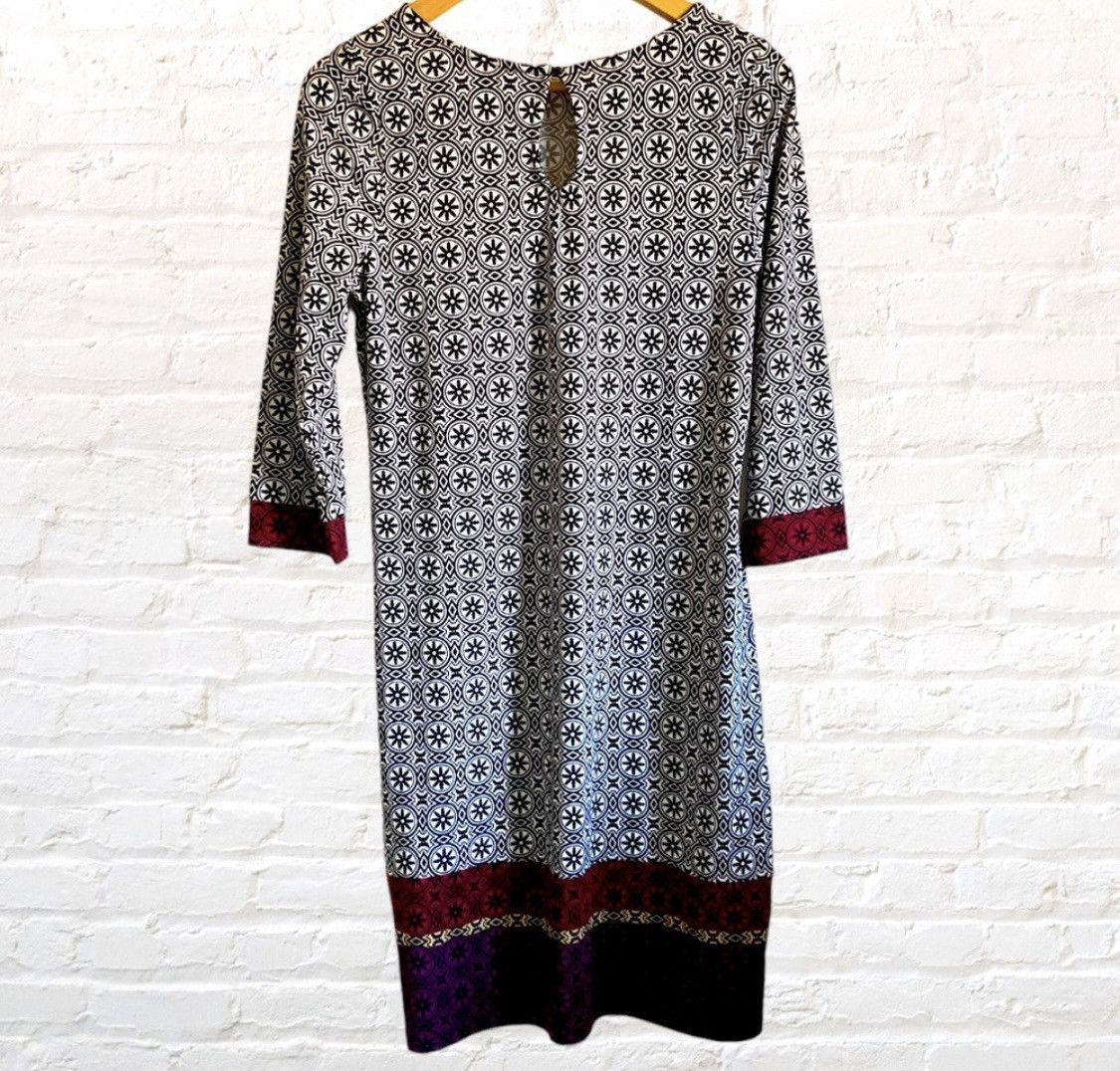 George GEORGE 3/4 SLEEVE KNEE LENGTH DRESS Size S / US 4 / IT 40 - 7 Thumbnail