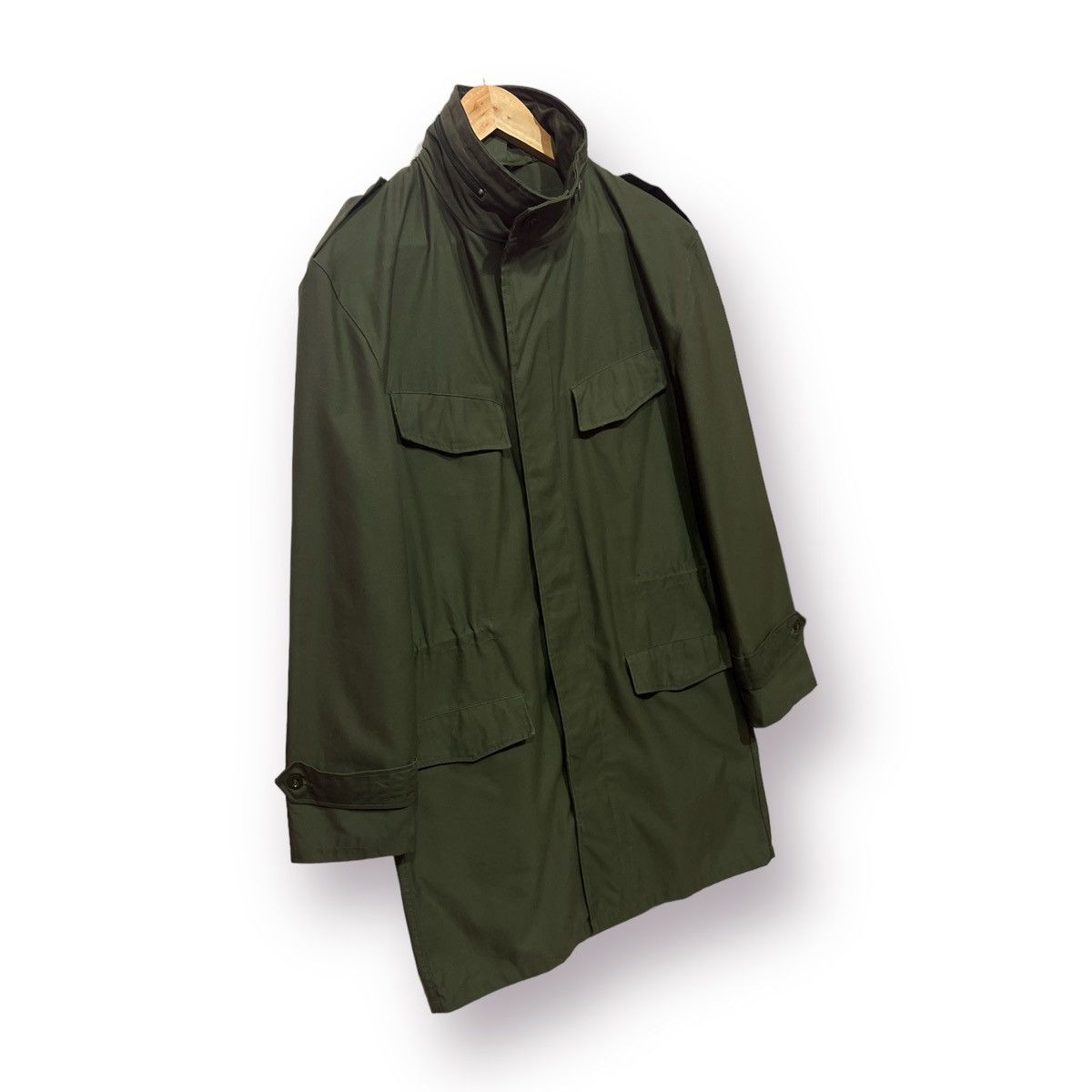 Vintage 🔥 Belgian Army Parka M87 Olive Coat - M Size US M / EU 48-50 / 2 - 5 Thumbnail