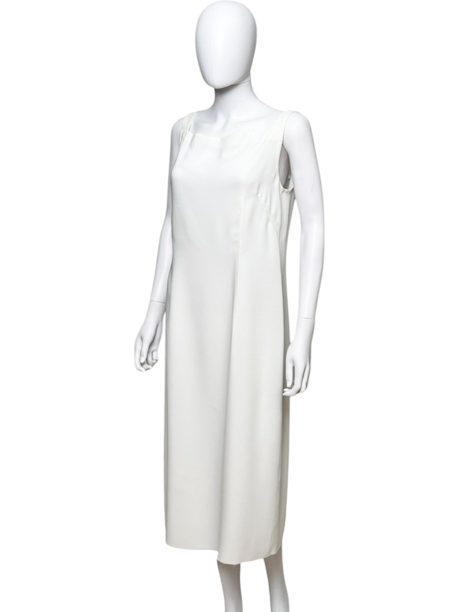 Maison Margiela S/S 2019 White Square dress Size M / US 6-8 / IT 42-44 - 2 Thumbnail