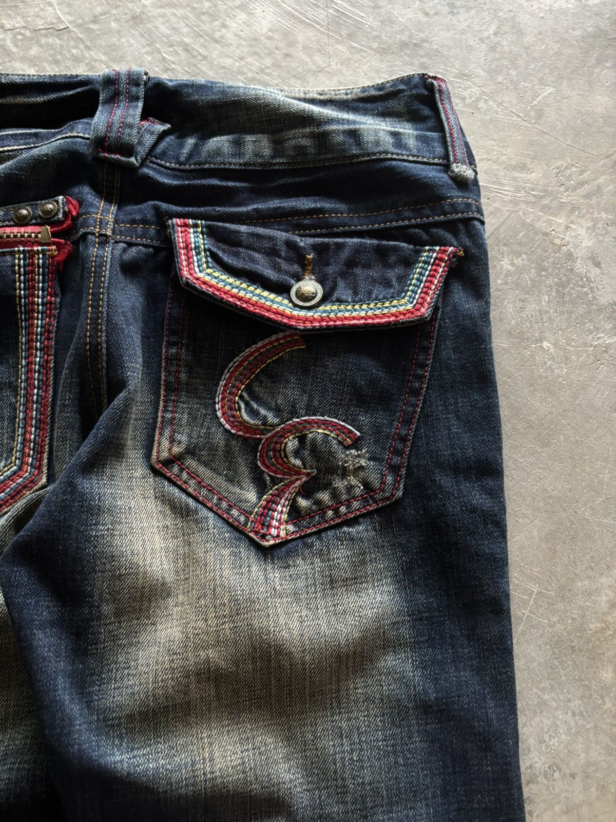 If Six Was Nine flare classical elf japanese mud wash mudmax style rusty Size 30" / US 8 / IT 44 - 14 Thumbnail
