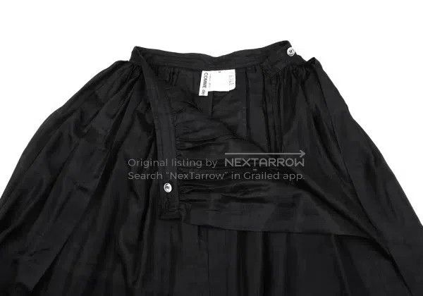 Comme des Garcons Comme Des Garcons size M Black Vintage Design Flare Culott Size 23" - 5 Thumbnail