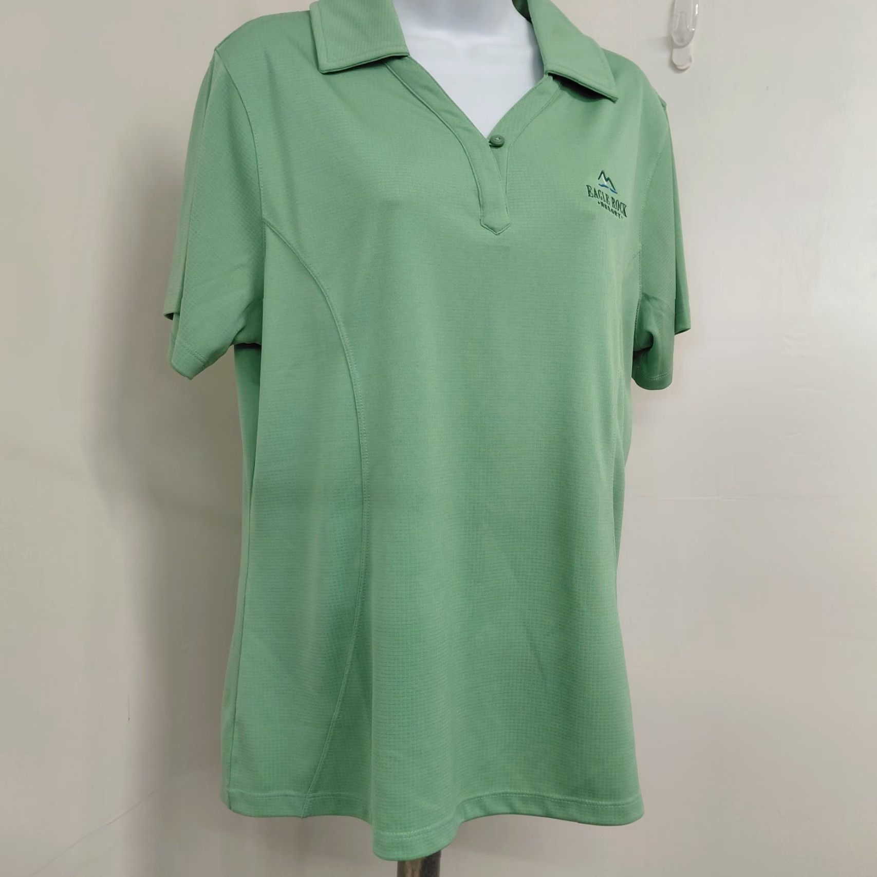 Croft & Barrow Croft & Barrow Polo Shirt Womens XL Mint Green Short Sleeve Casual Classic Golf Size XL / US 12-14 / IT 48-50 - 2 Thumbnail
