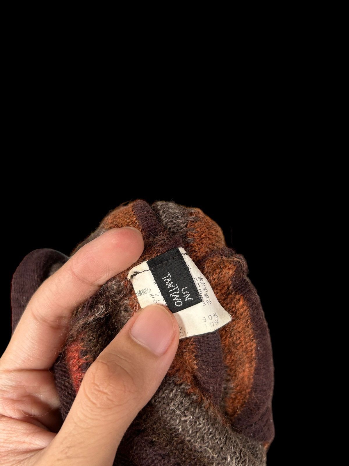 Japanese Brand × Kapital × Vintage Japanese Brand Knitt hairy Rare Hats 🎌☠️ Size ONE SIZE - 5 Thumbnail