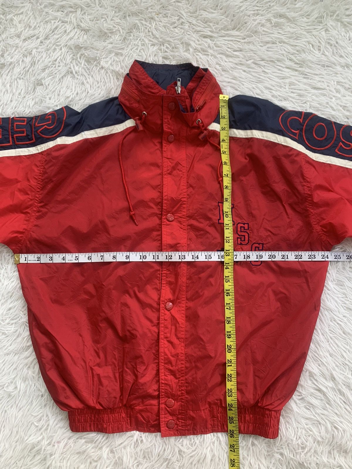 Japanese Brand Gerry Cosby New York Big Logo Jacket Size US L / EU 52-54 / 3 - 22 Thumbnail