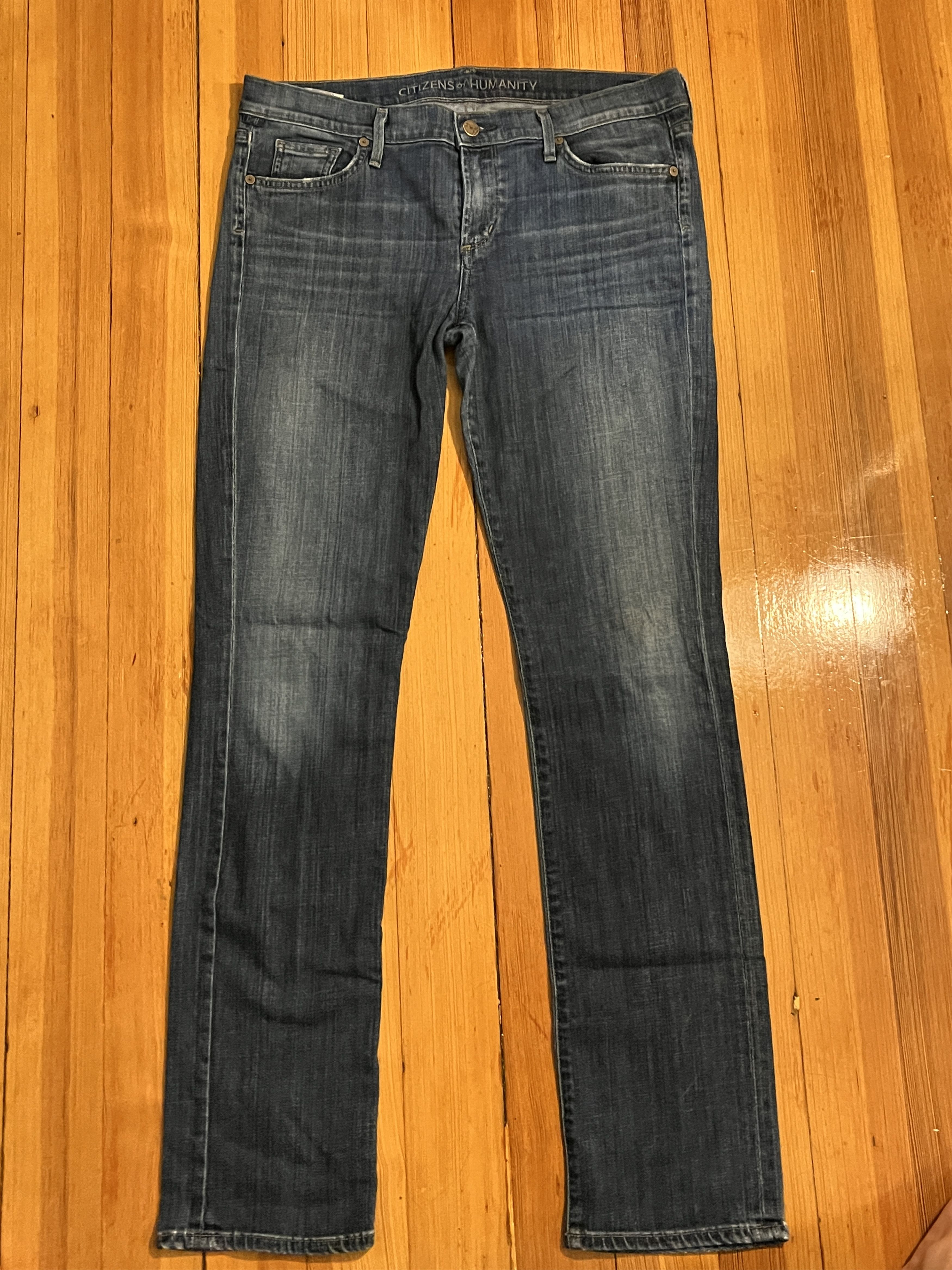 Citizens of Humanity Ava Low Rise Straight Leg Size 29 sold