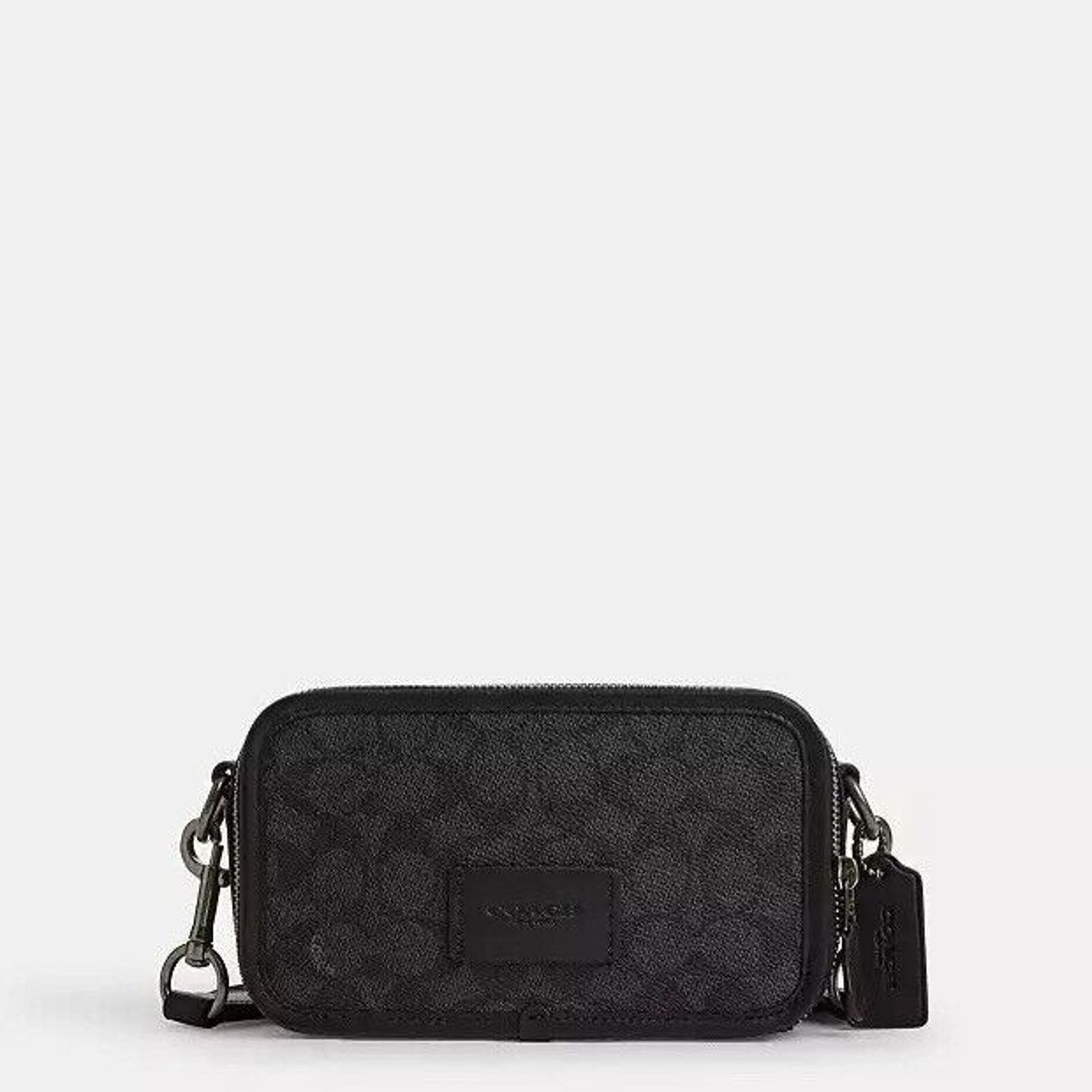 Coach NWT Coach Men’s Wyatt Crossbody Bag Signature Canvas CW365 Size ONE SIZE - 5 Thumbnail