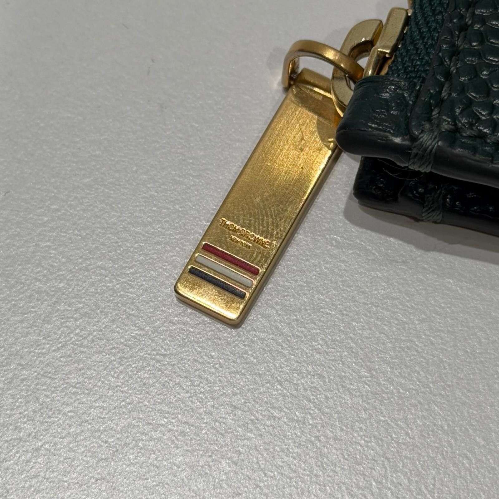 Thom Browne Thom Browne Leather Pouch Size ONE SIZE - 10 Thumbnail