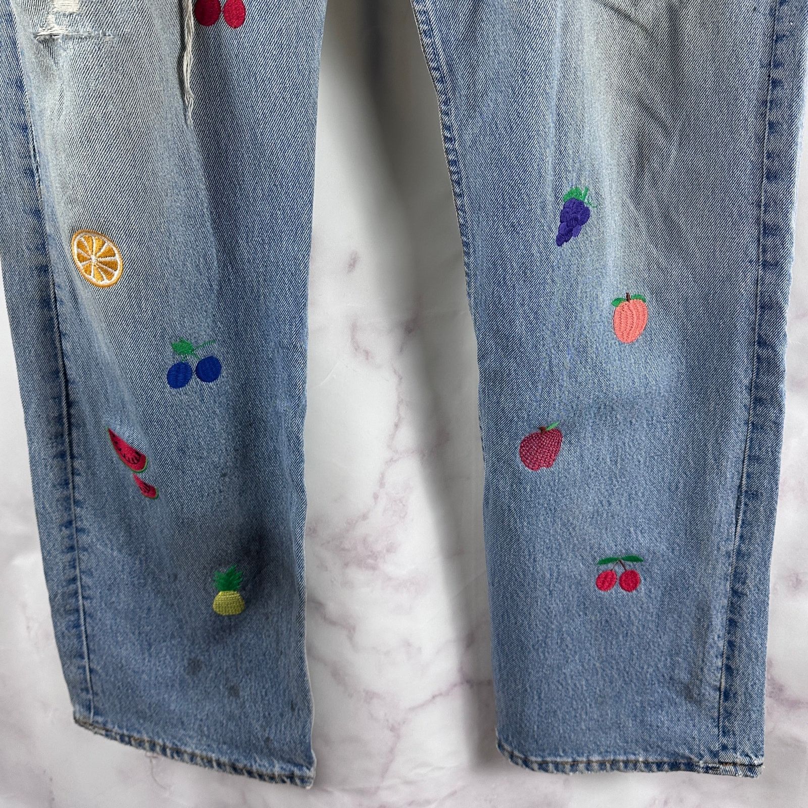 Levi's Sean Wotherspoon Vintage Reworked Fruit Denim Size US 38 / EU 54 - 5 Thumbnail