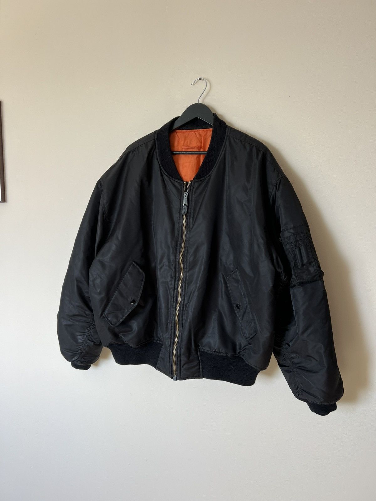 Vintage Japanese Brand Bomber Jacket ma 1 balenciaga style Y2K Style Size US XL / EU 56 / 4 - 2 Thumbnail