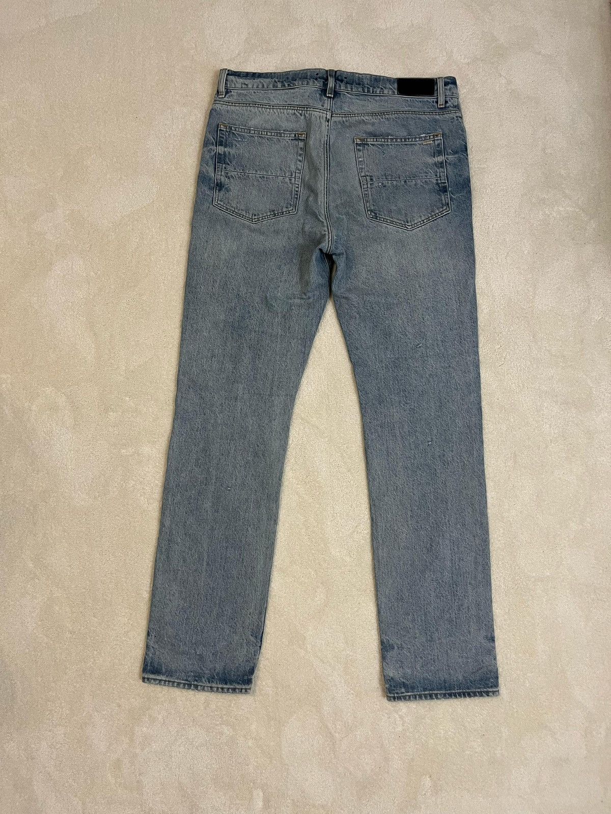 Amiri 💠Amiri💠 JEANS STRAIGHT FIT BLUE (36) Size US 36 / EU 52 - 2 Thumbnail