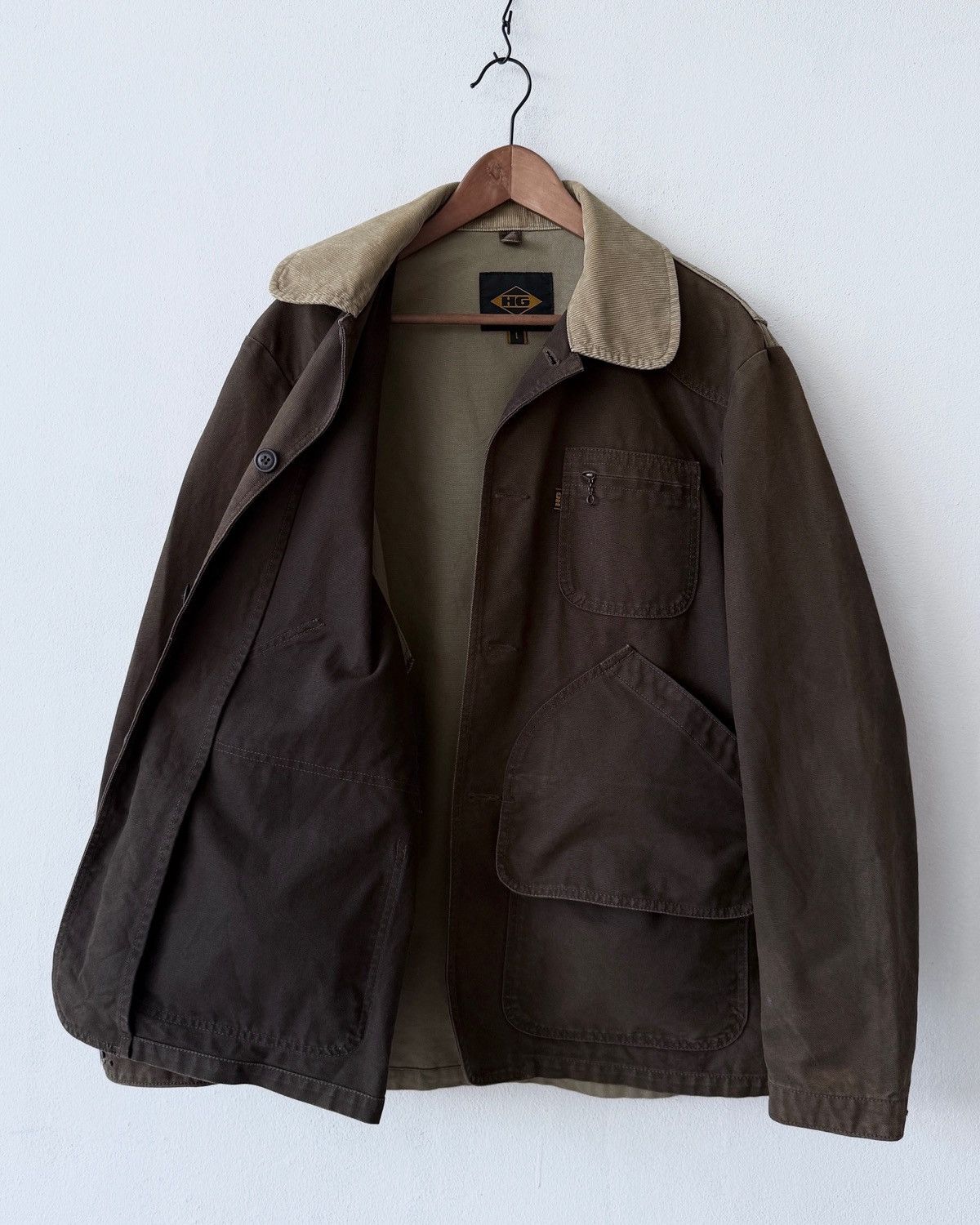 Hysteric Glamour HYSTERIC GLAMOUR VINTAGE CANVAS HUNTING JACKET Size US L / EU 52-54 / 3 - 5 Thumbnail