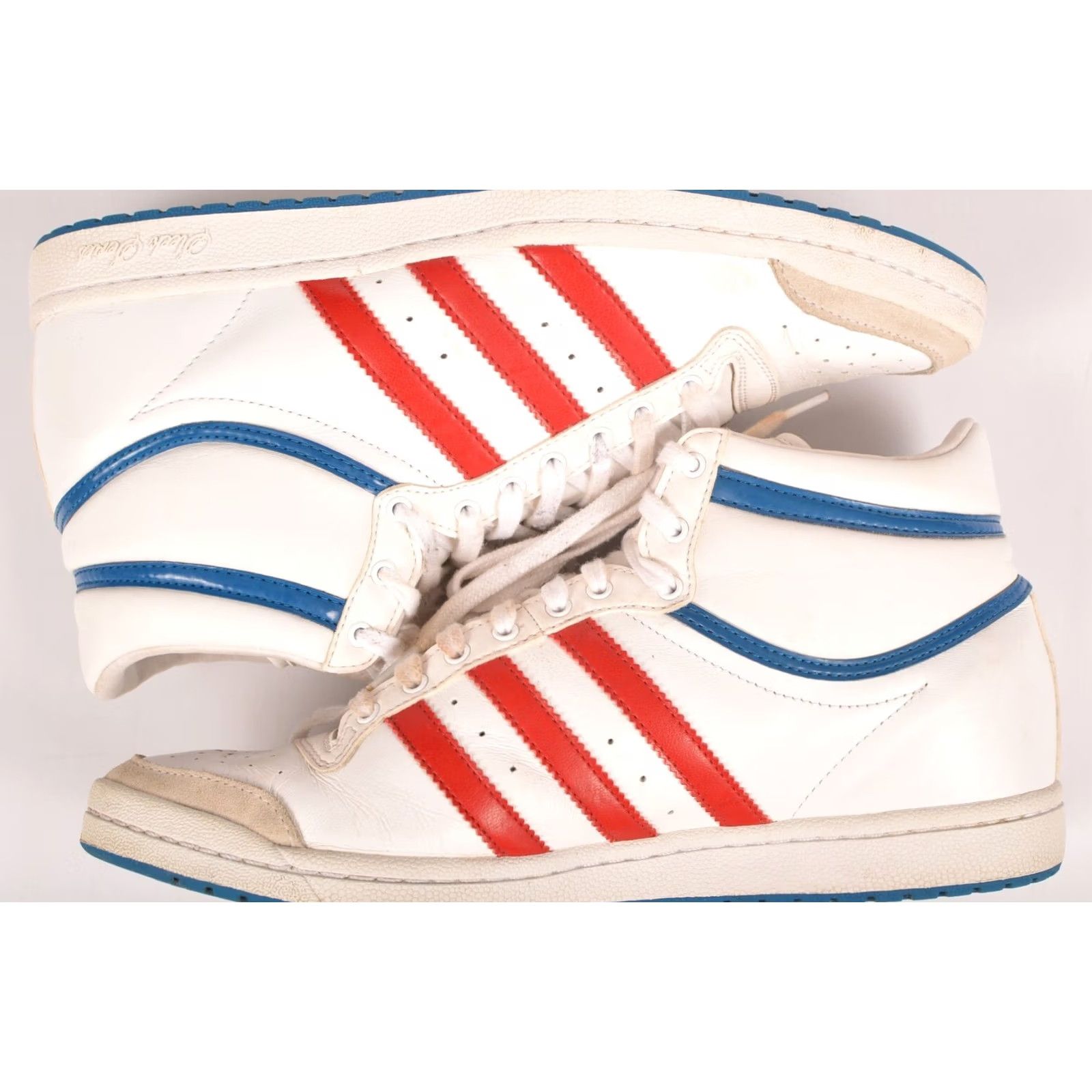 Adidas Adidas Originals Top Ten Hi Sleek Heel G61058 Vintage Leather Sneakers Size US 9 Womens White Sneakers Size M / US 6-8 / IT 42-44 - 5 Thumbnail