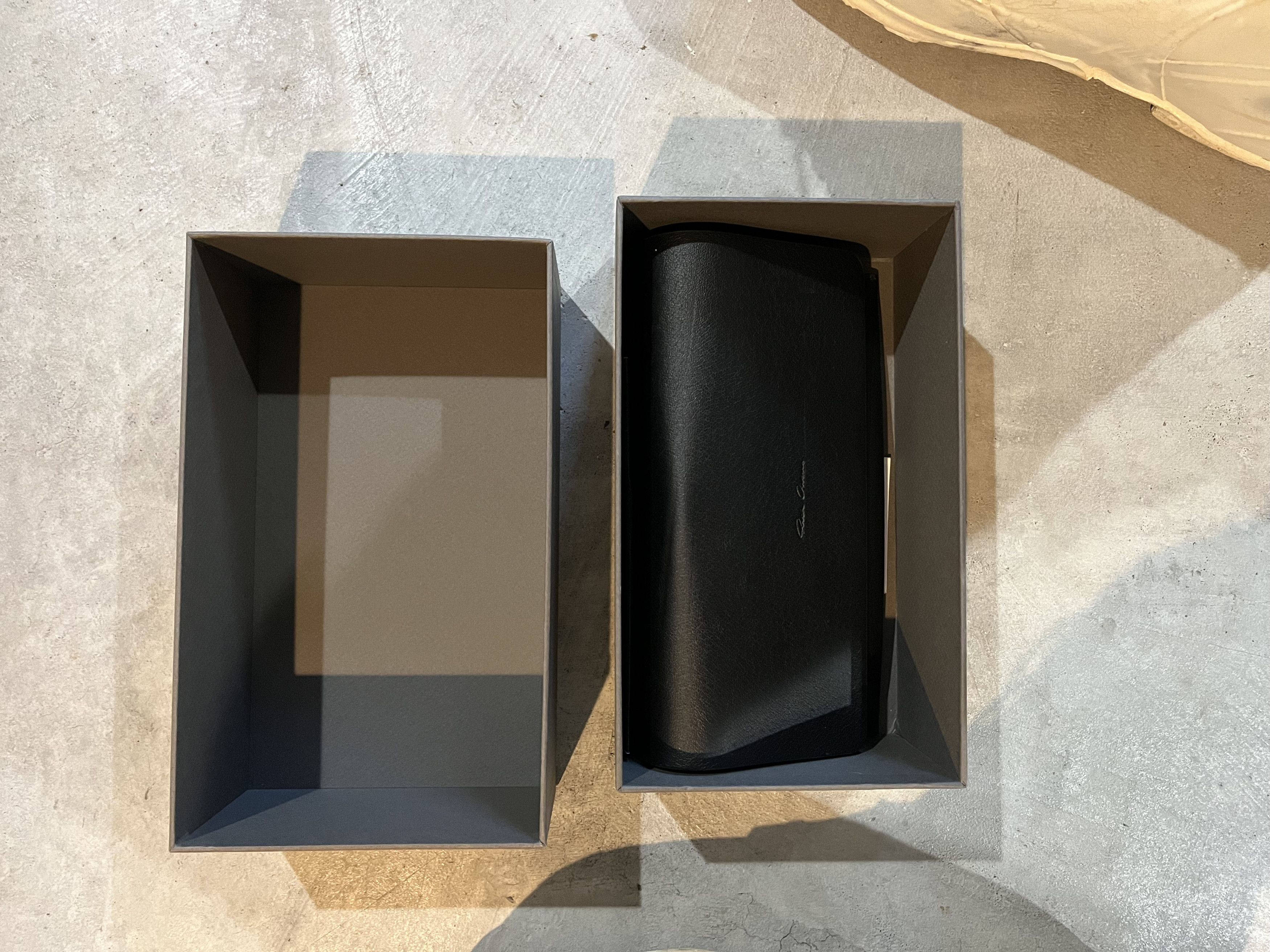 Rick Owens Gunmetal Shield Sunglasses SS22 Size ONE SIZE - 11 Thumbnail