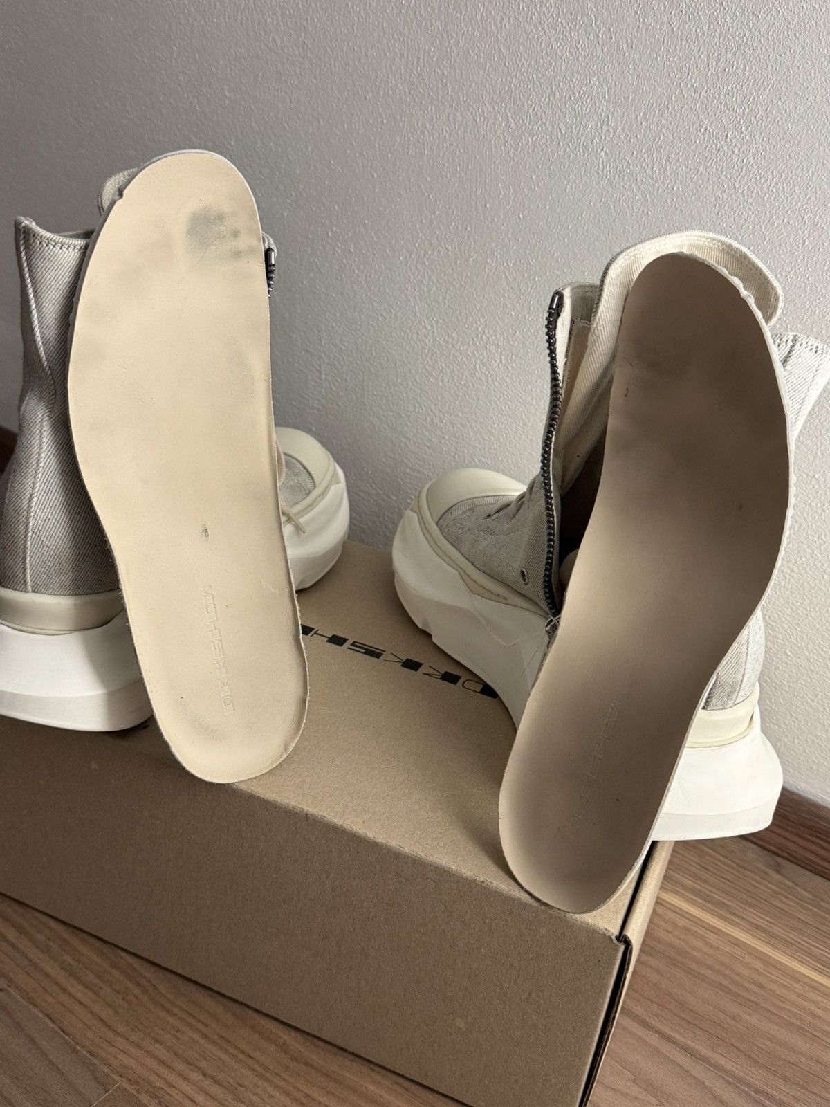 Rick Owens Drkshdw RICK OWENS DRKSHDW ABSTRACT HIGH SHOES Size US 8 / EU 41 - 10 Thumbnail