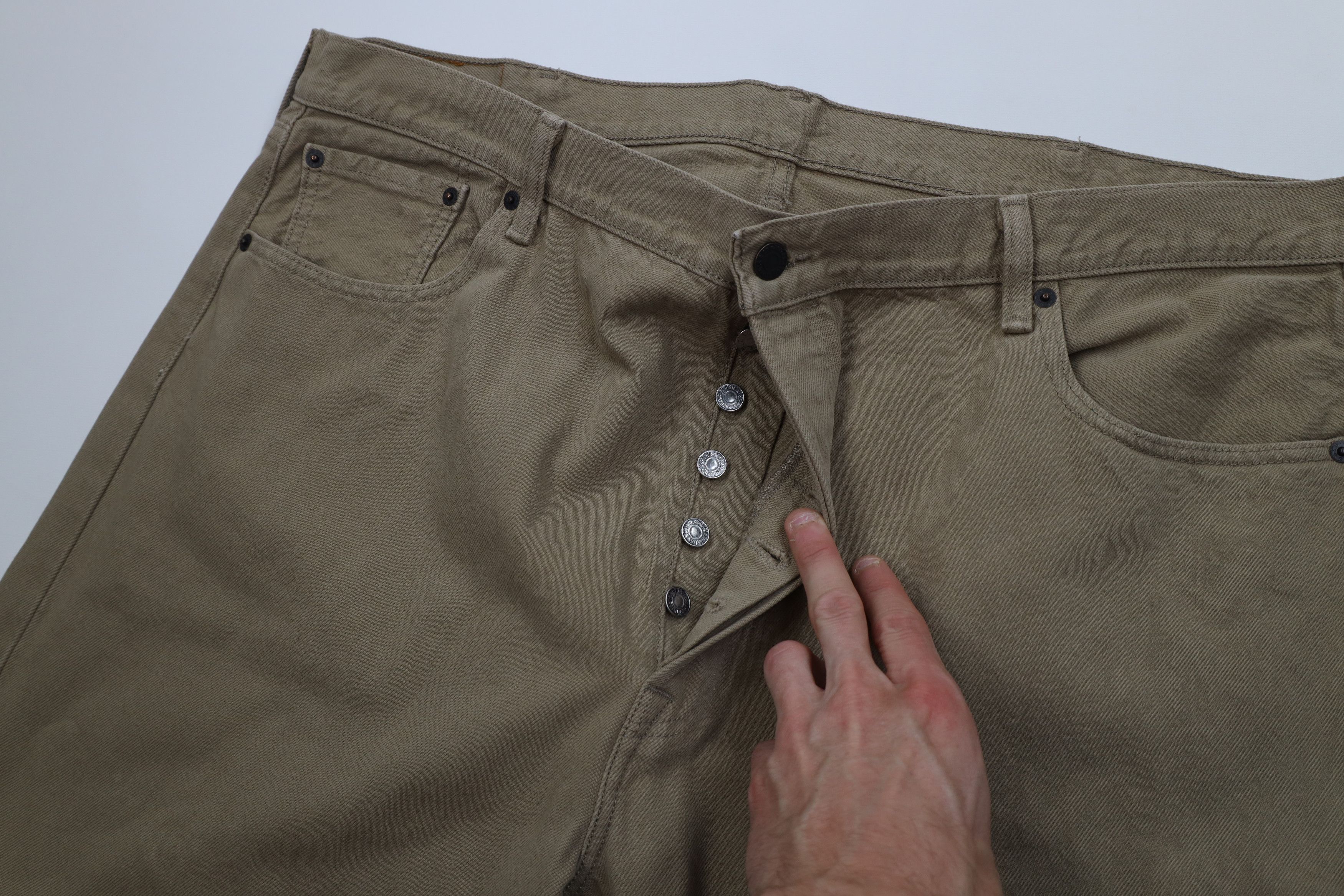 Levi's Vintage Y2K Levis 501xx Button Fly Original Fit Denim Jeans Size US 42 / EU 58 - 7 Thumbnail