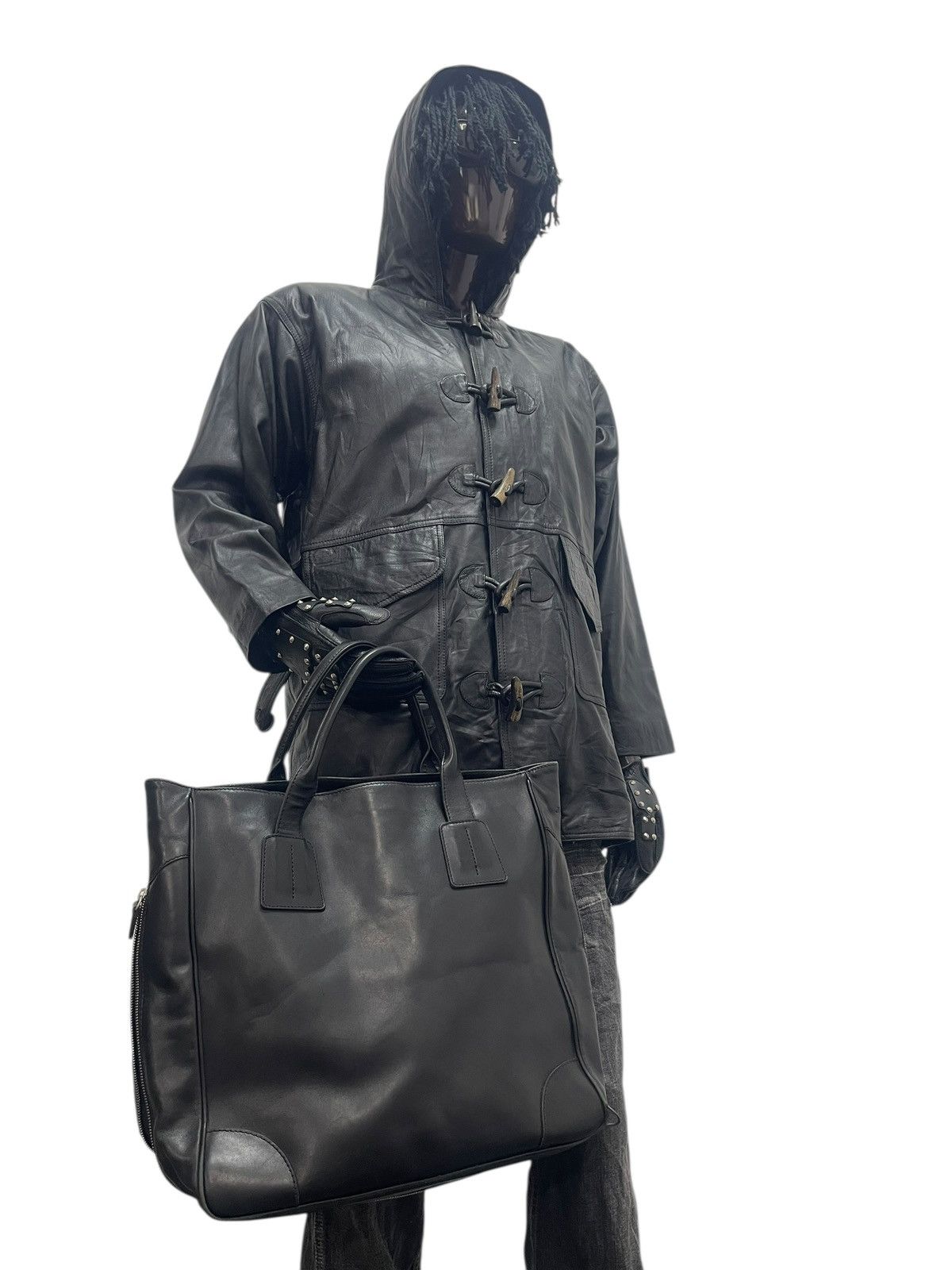 Bill Amberg Studio Full Leather Bill Amberg London Tote Bag 9🟩 Size ONE SIZE - 2 Thumbnail