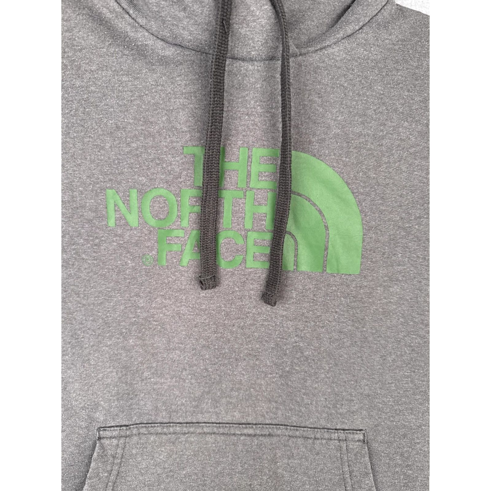 The North Face The North Face Hoodie Mens Large Gray Half Dome Pullover Sweatshirt Green Logo Size US L / EU 52-54 / 3 - 6 Thumbnail