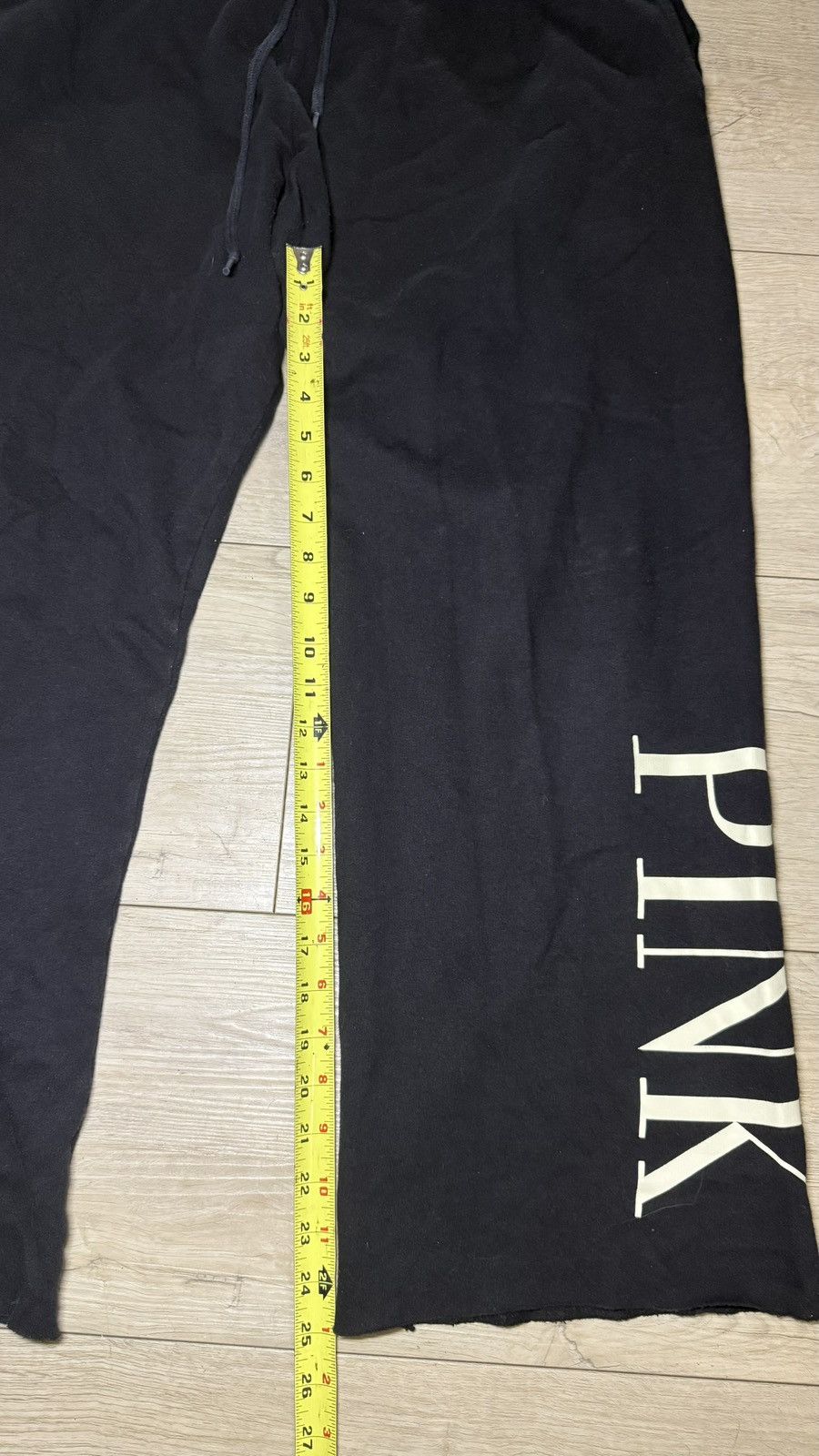 Pink Y2K 2000s Victorias Secret Pink Baggy Sweatpants Size 32" / US 10 / IT 46 - 6 Thumbnail