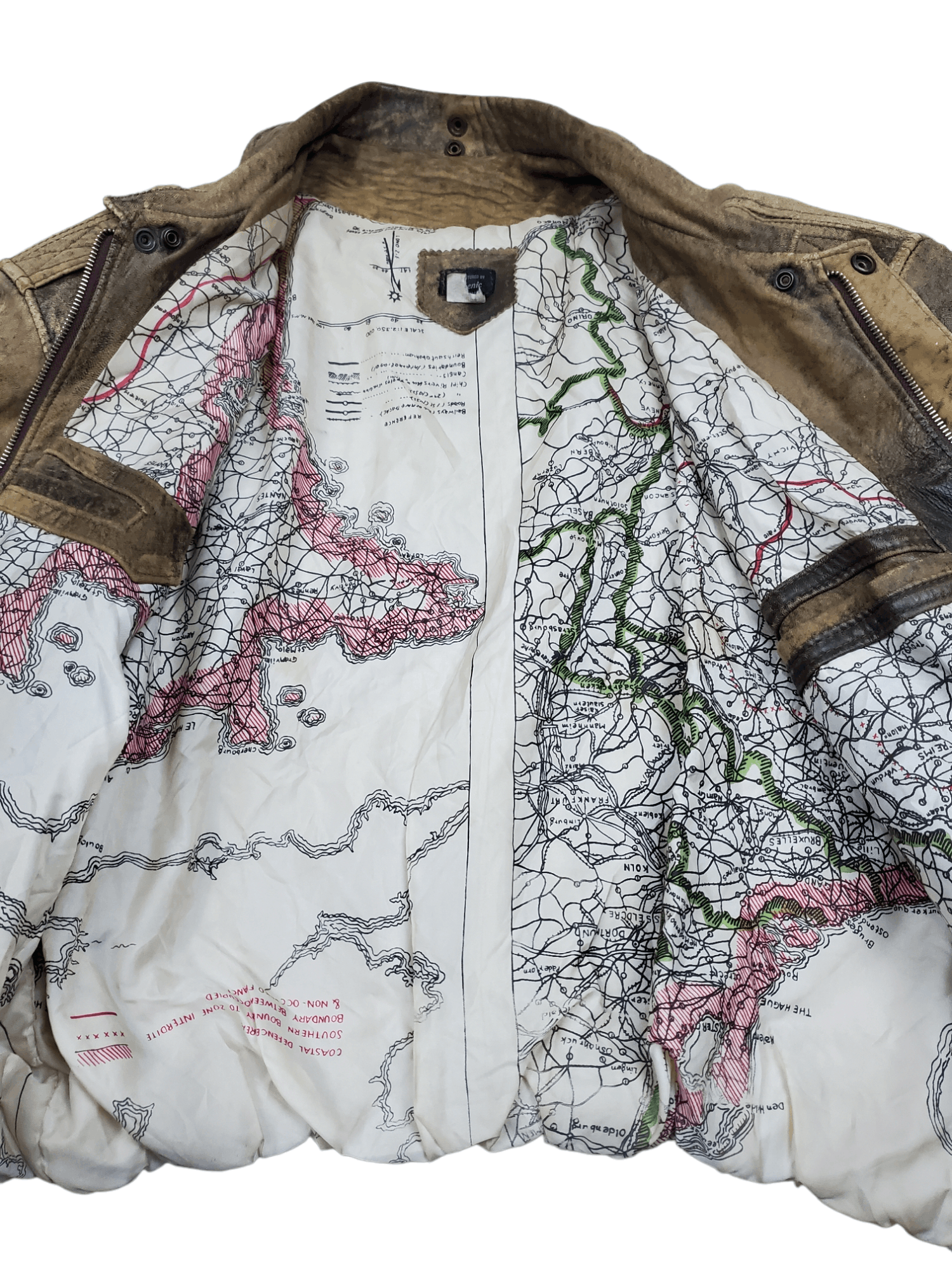 Vintage 🔥Vintage Leather Jacket Matin Air Commmand🔥 Size US L / EU 52-54 / 3 - 4 Thumbnail