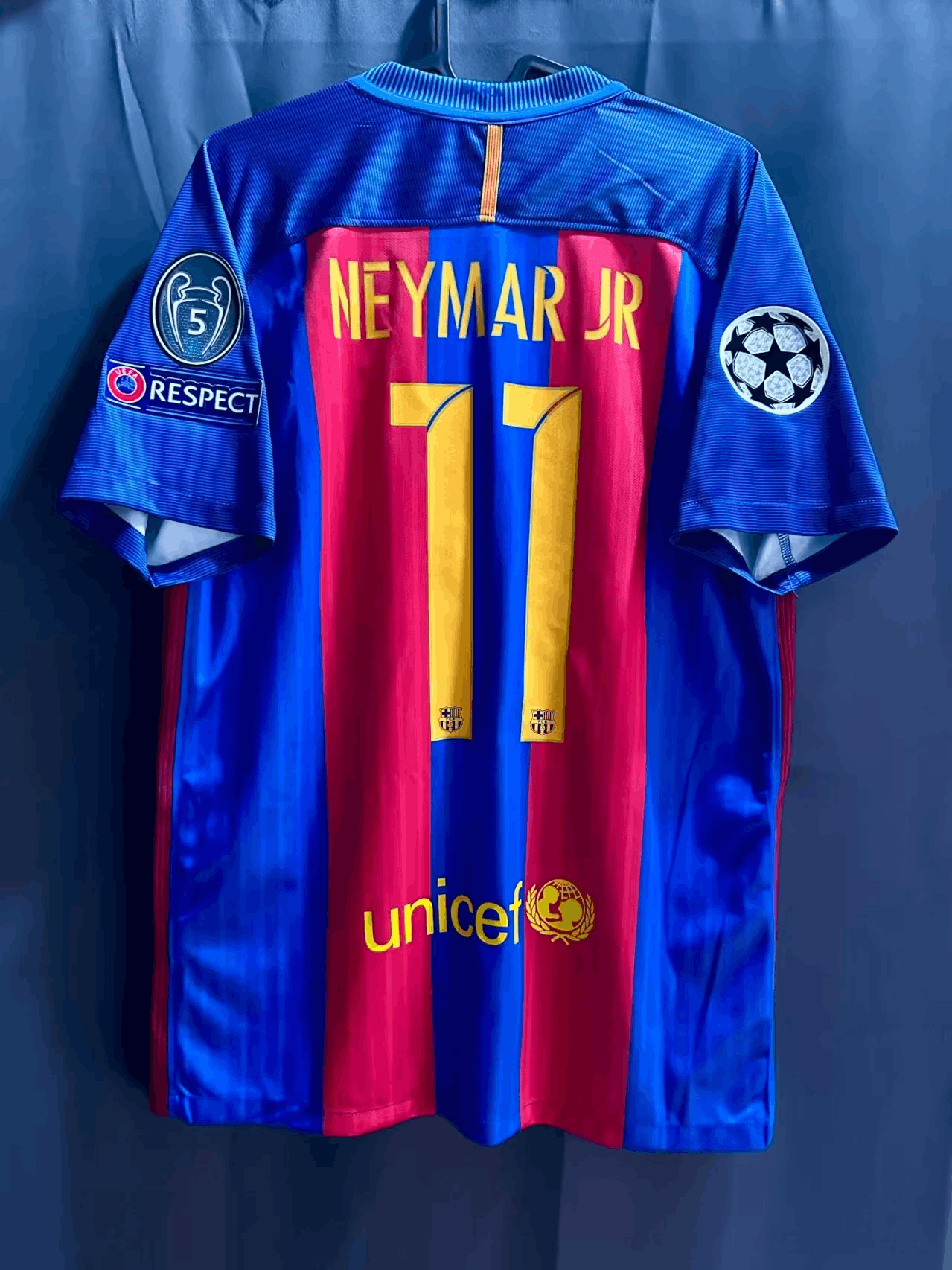 Other Vintage Barcelona 11 Neymar Jersey Size US L / EU 52-54 / 3 - 1 Thumbnail