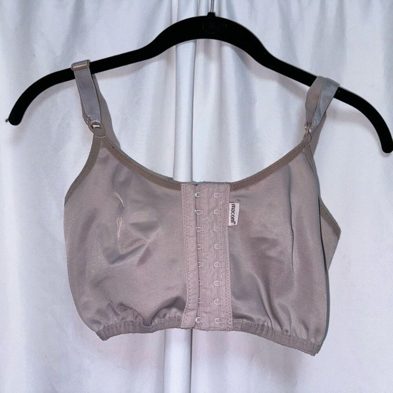 Other Hook Front Neutral Tan Surgical Bra | Sz S (No Size Tag) Size ONE SIZE - 2 Thumbnail